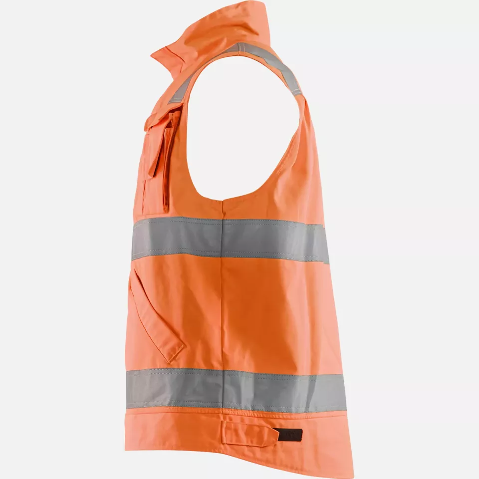 Blaklader 850518045389, High Vis Weste, Orange/Marineblau, image 3, gallery thumbnail