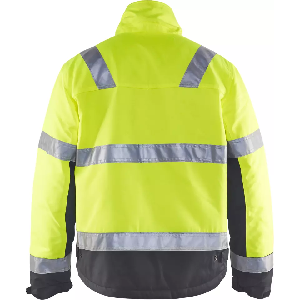 Blaklader 486218113399, Winter Jacket, Yellow/Black, image 4, gallery thumbnail