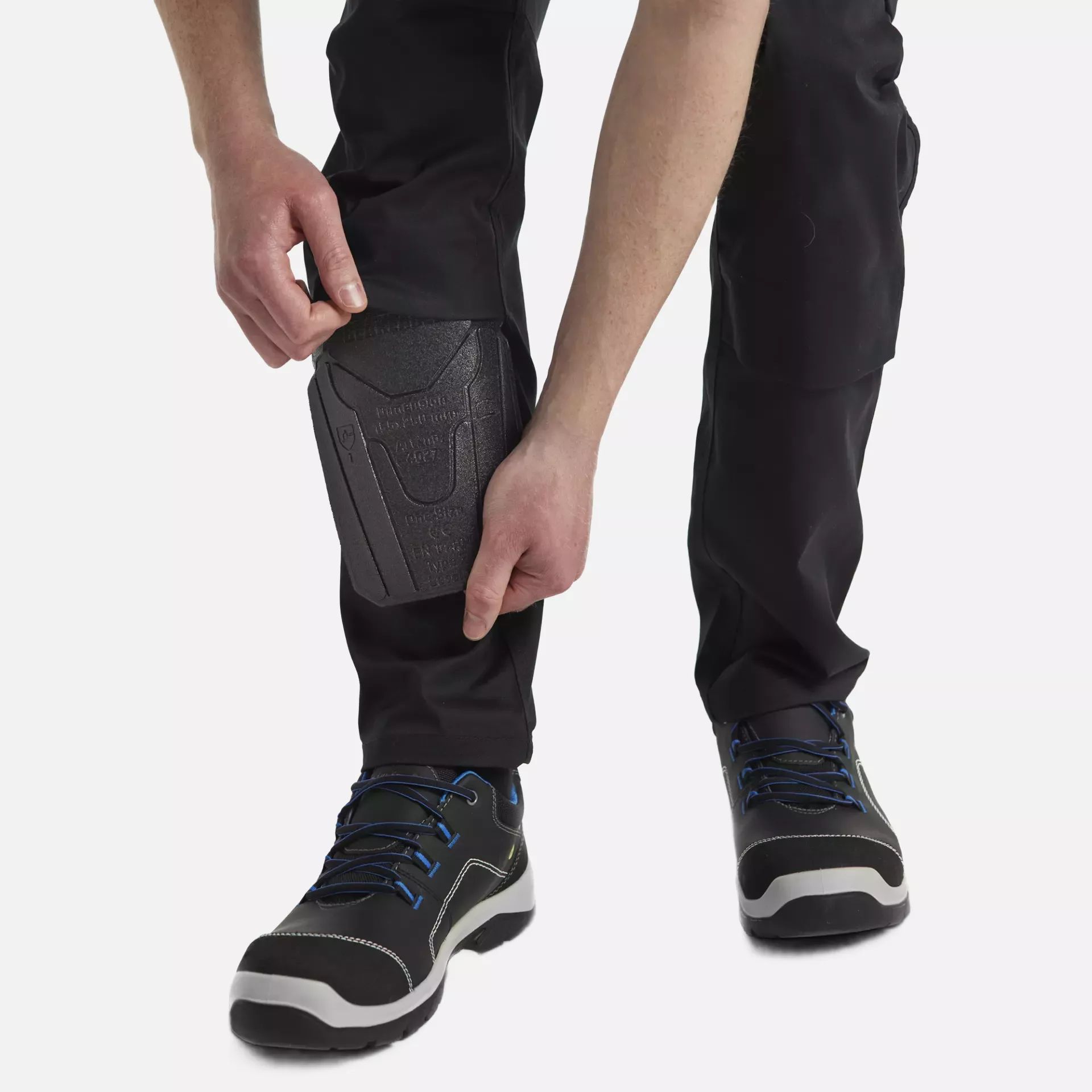 Blaklader 144818328699, Industry Stretch Work Trousers with Knee Pad Pockets, Dark Navy/Black, image 8