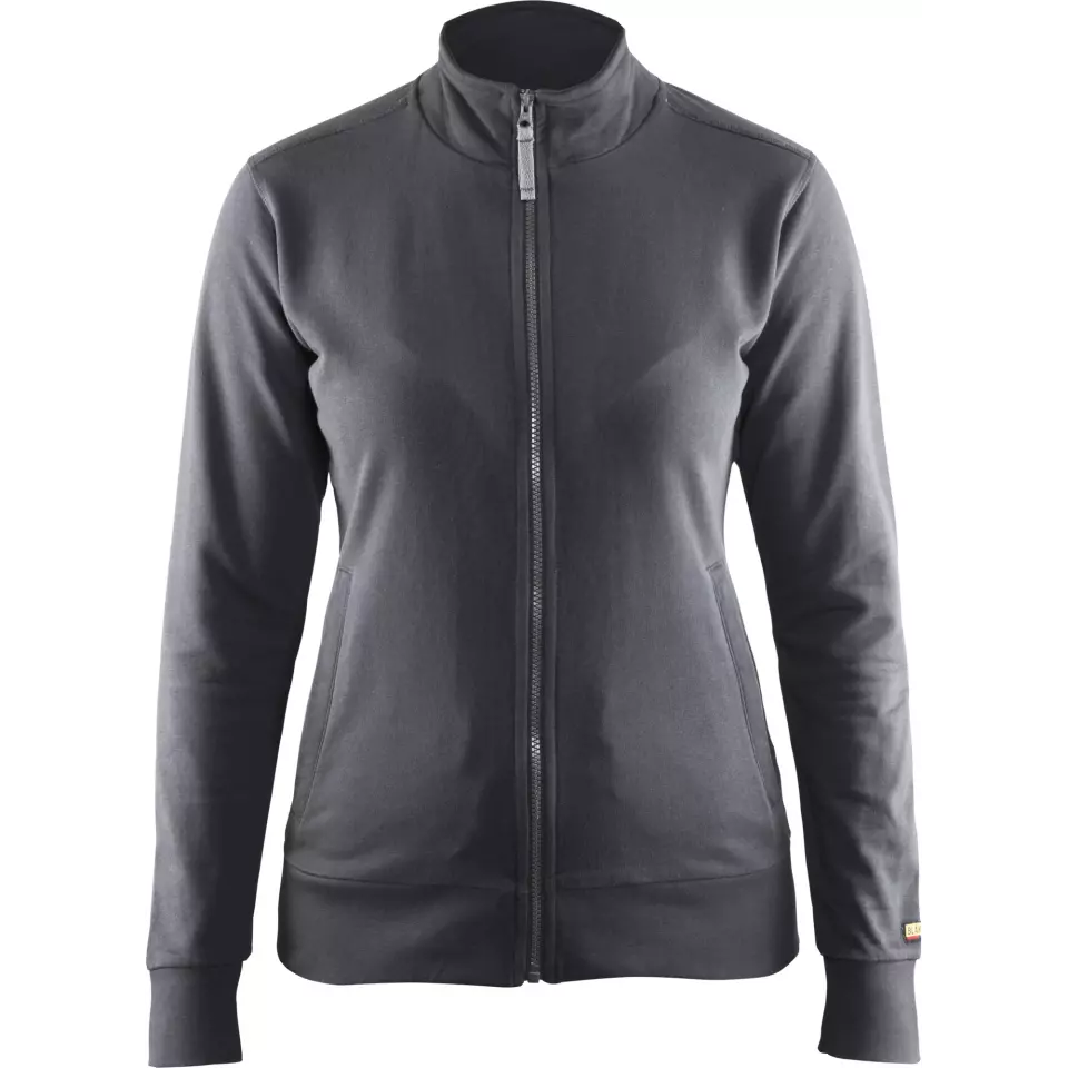 Blaklader 337211589800, Ladies Sweatshirt Jacket, Dark Grey