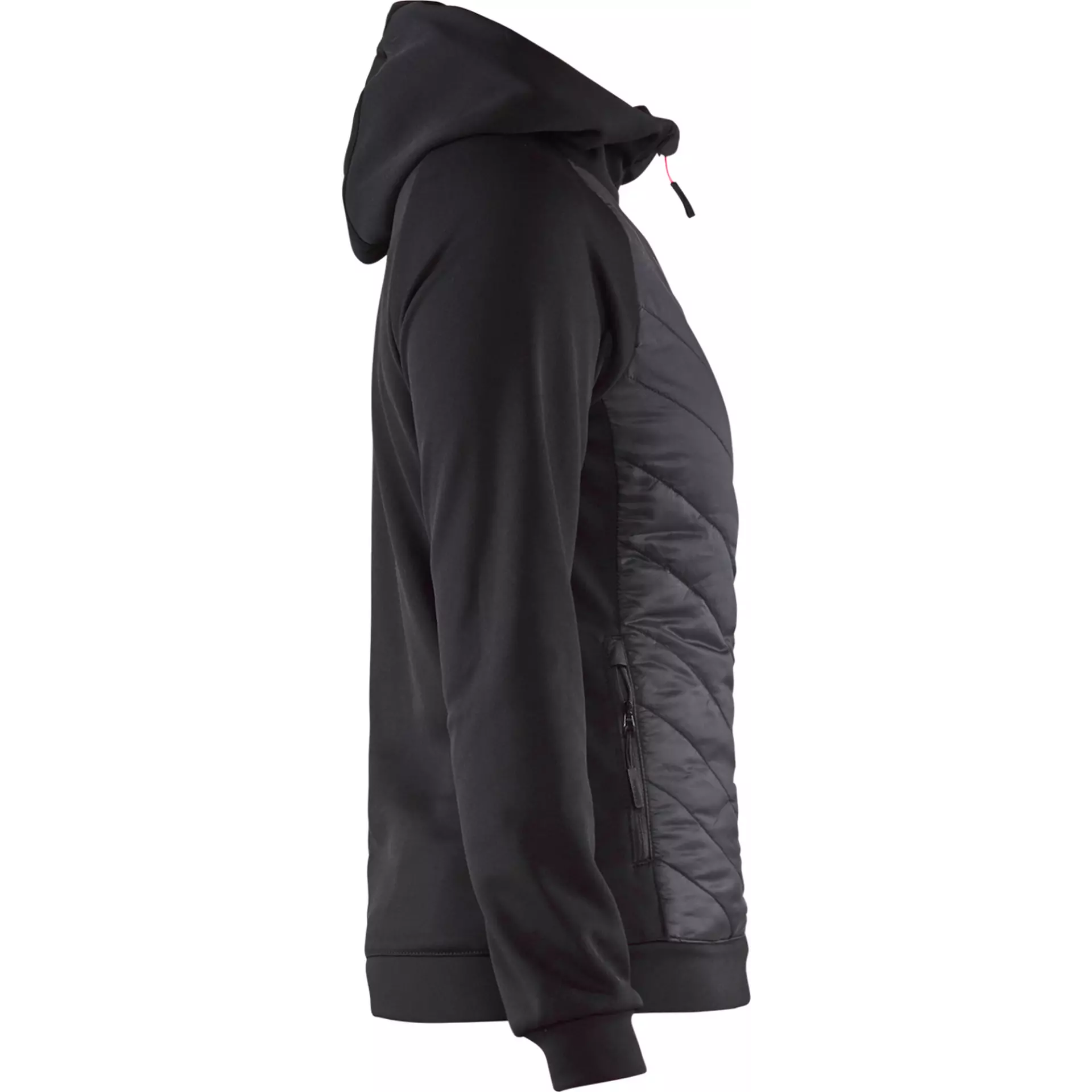 Blåkläder 346425269956, Ladies Hybrid Sweatshirt, Black/Red, image 2