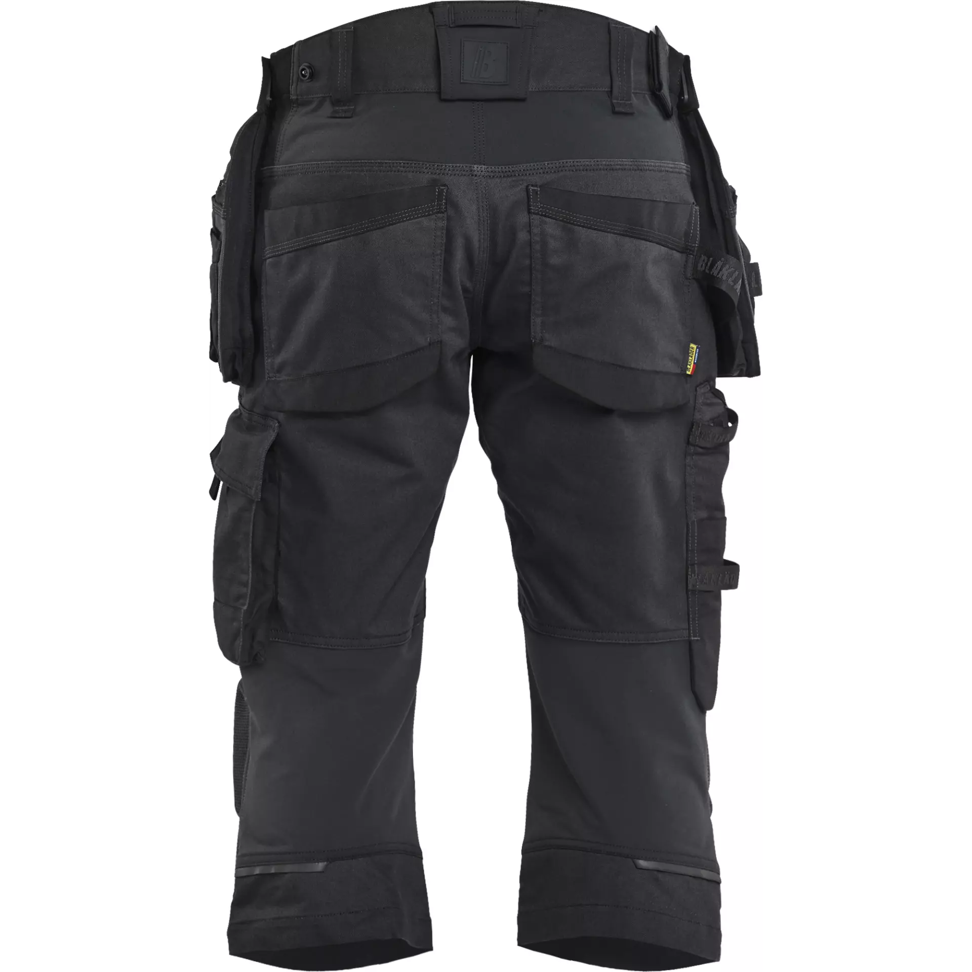 Blaklader 197711499999, STRIKER Stretch Pirate Shorts, Black/Black, image 4