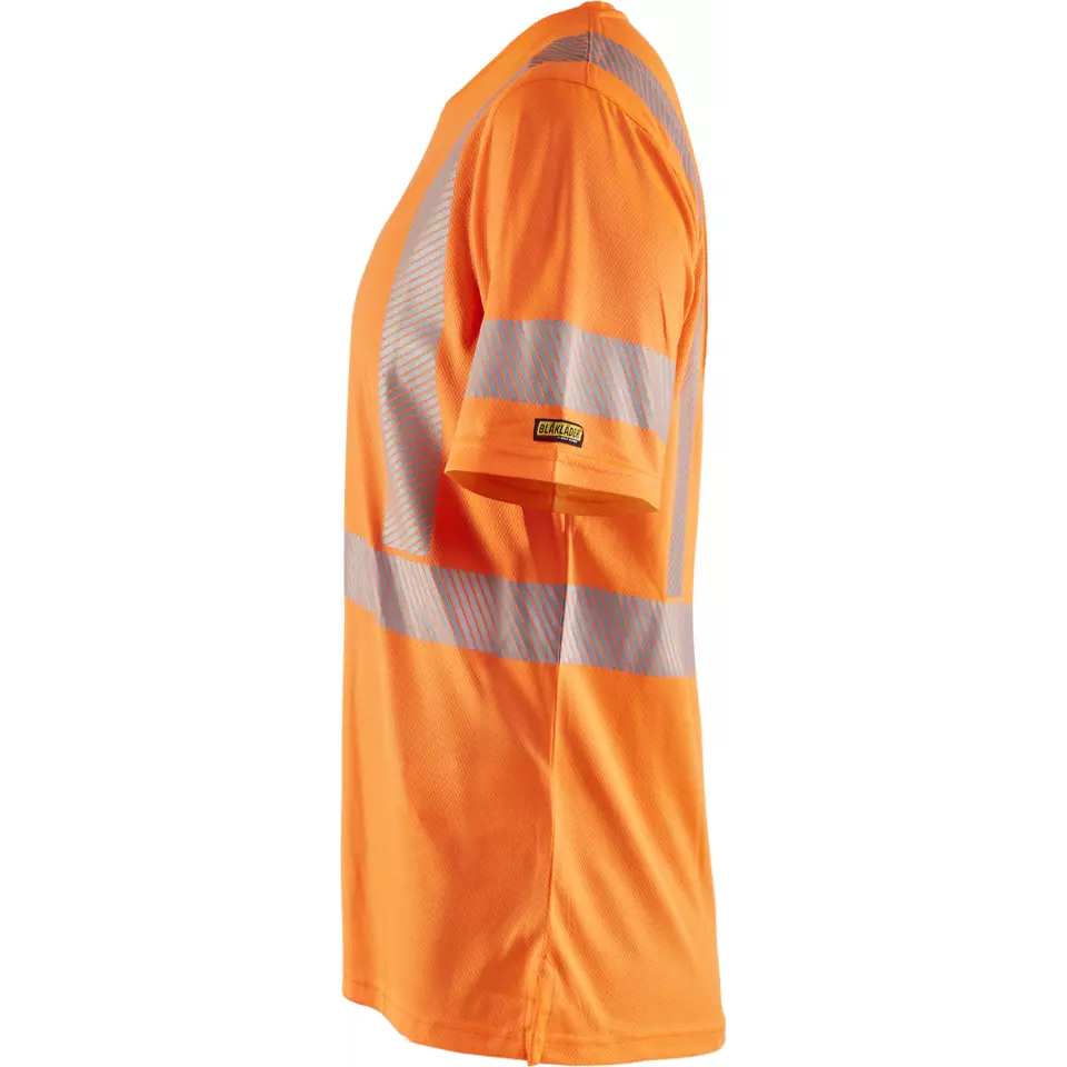 Blaklader 333610135300, High Vis Women's UV Protection T-Shirt, Orange, image 3, gallery thumbnail