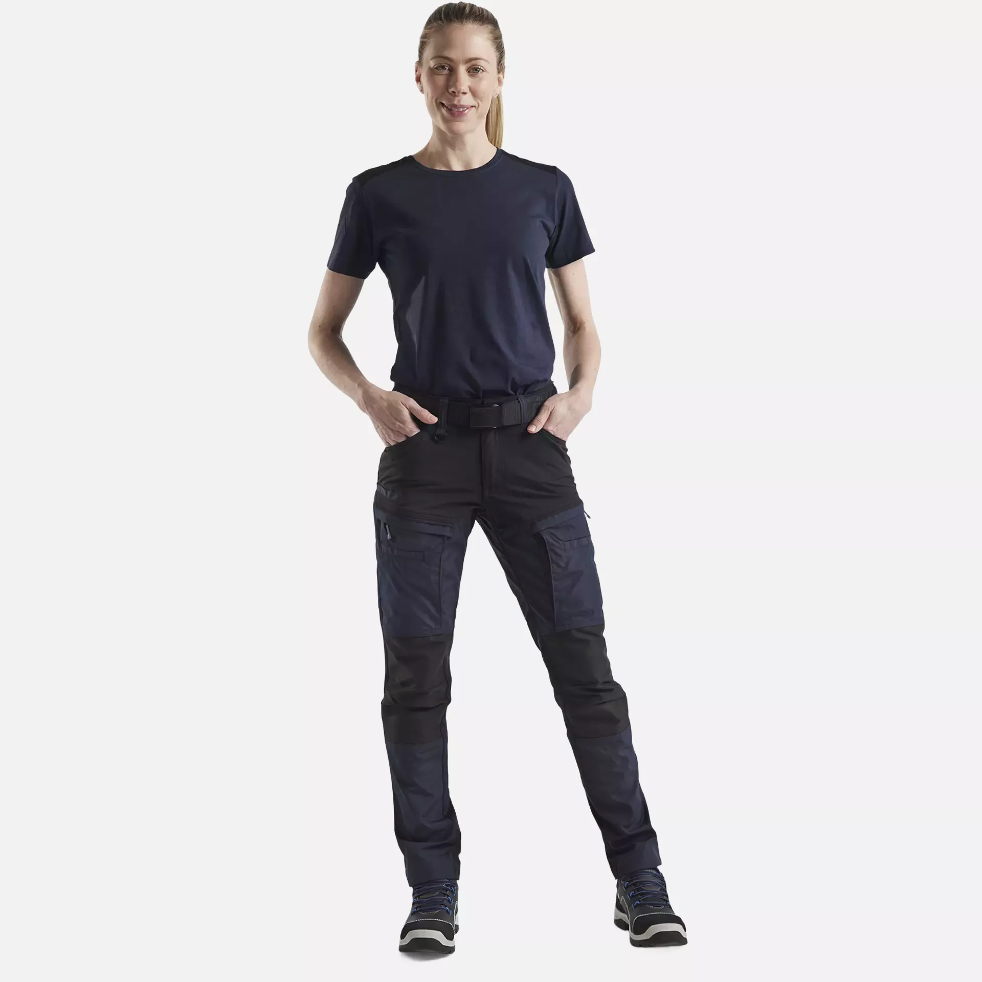 Blaklader 716618458699, Ladies Stretch Service Trousers, Dark Navy/Black, image 5