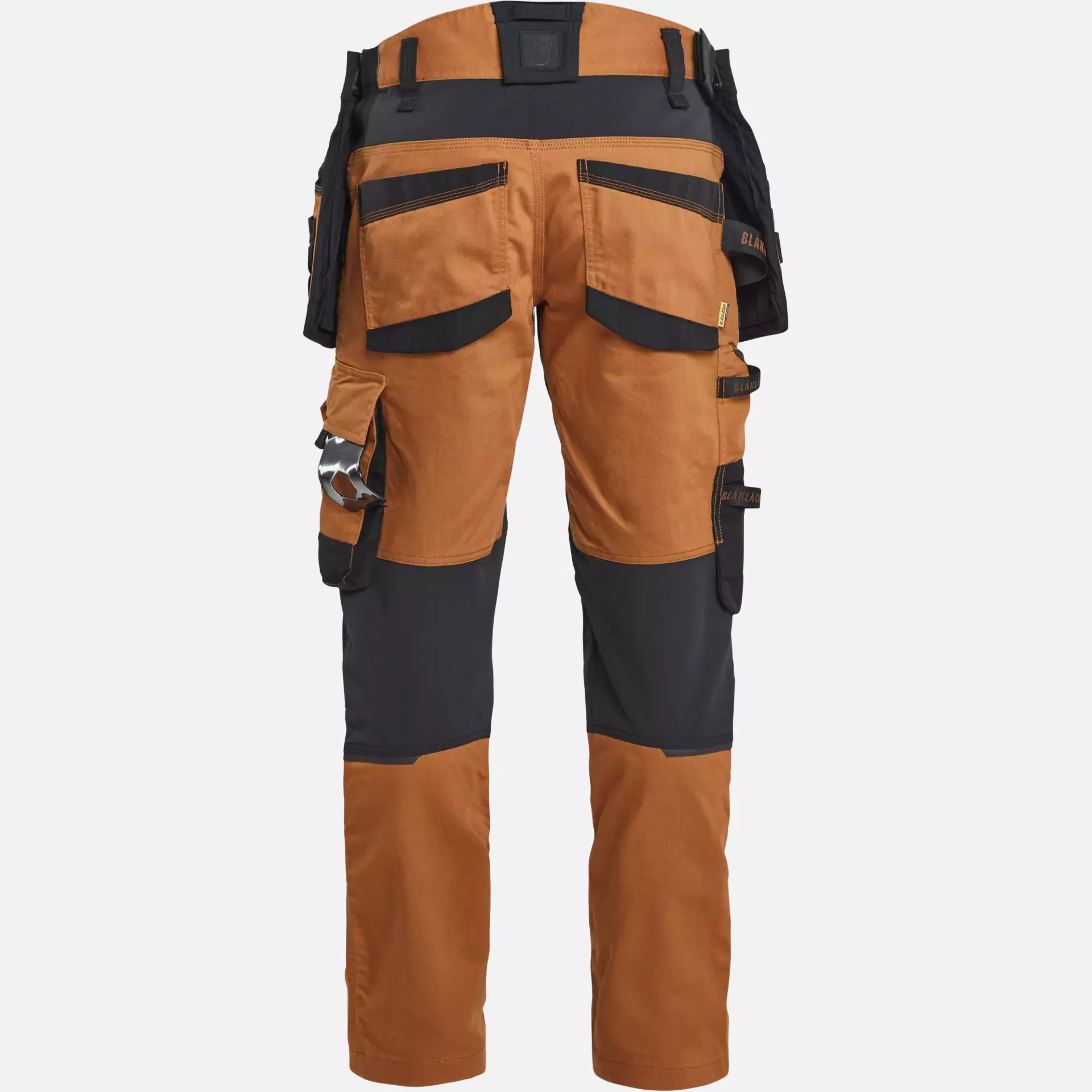 Blaklader 197011494099, STRIKER Stretch Craftsman Work Trousers, Rust/Black, image 4