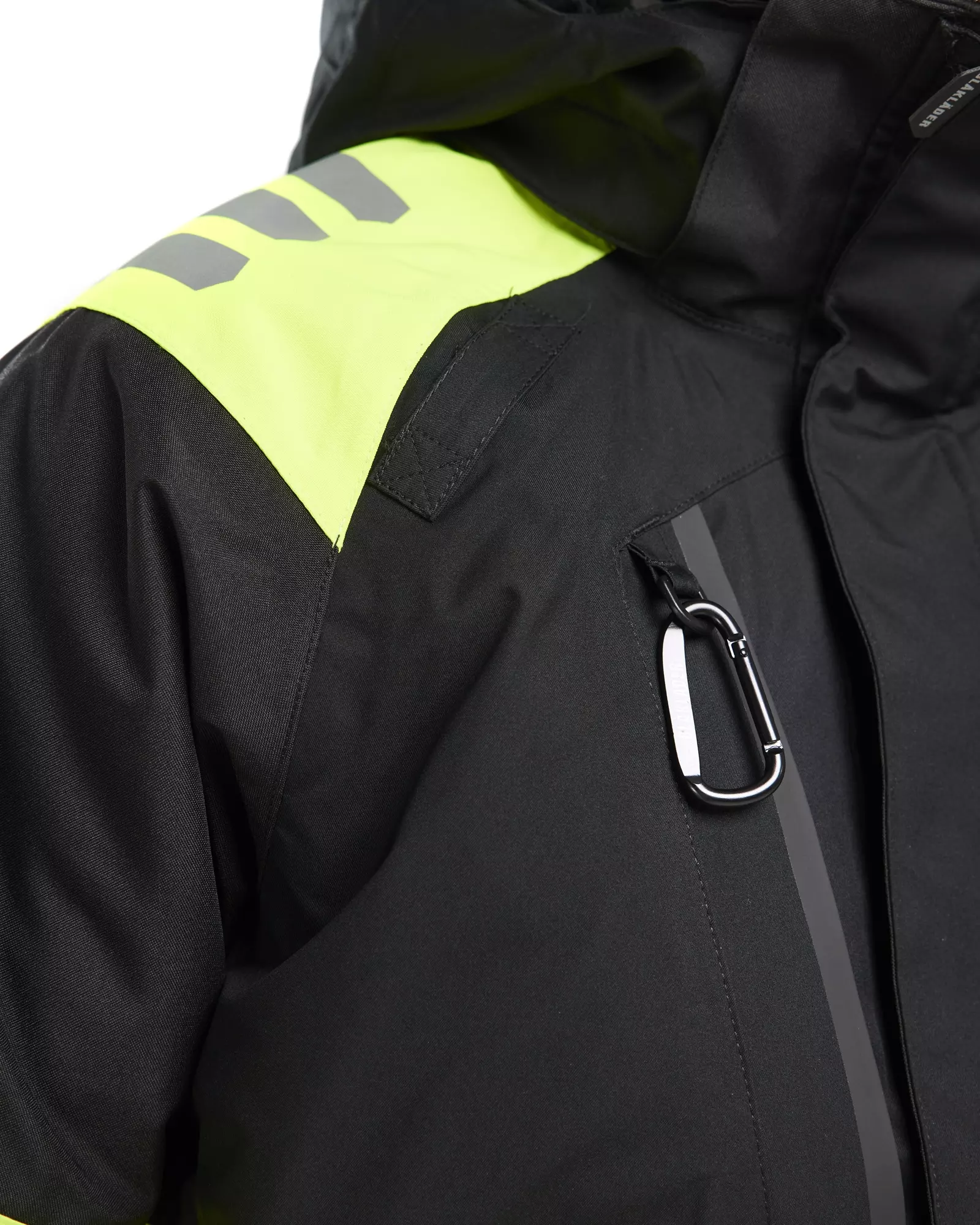 Blaklader 448019779933, High Vis Winterjacke, Schwarz/Gelb, image 6