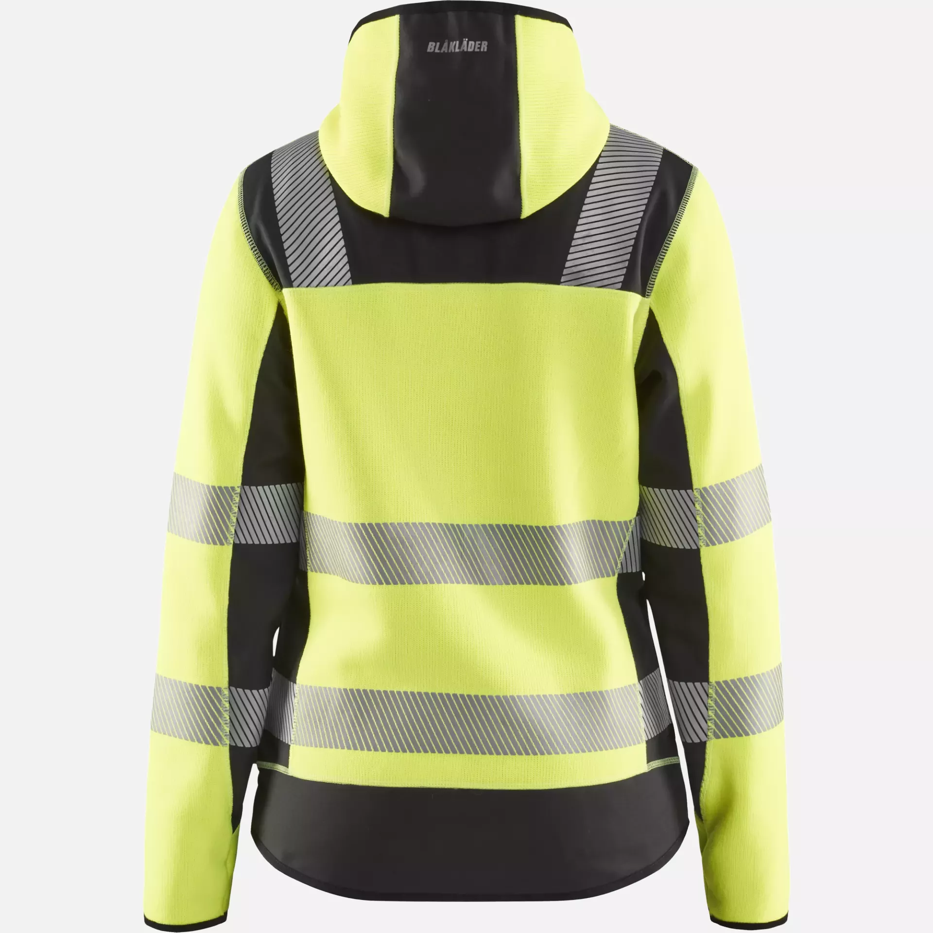 Blaklader 496721203399, High Vis Ladies Knitted Jacket, Yellow/Black, image 4