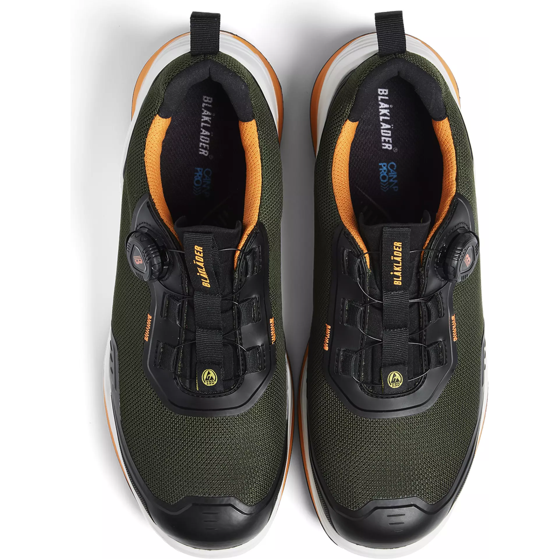 Blaklader 248600004240, STRIKER Sicherheitsschuh, Waldgrün/Rost, image 2