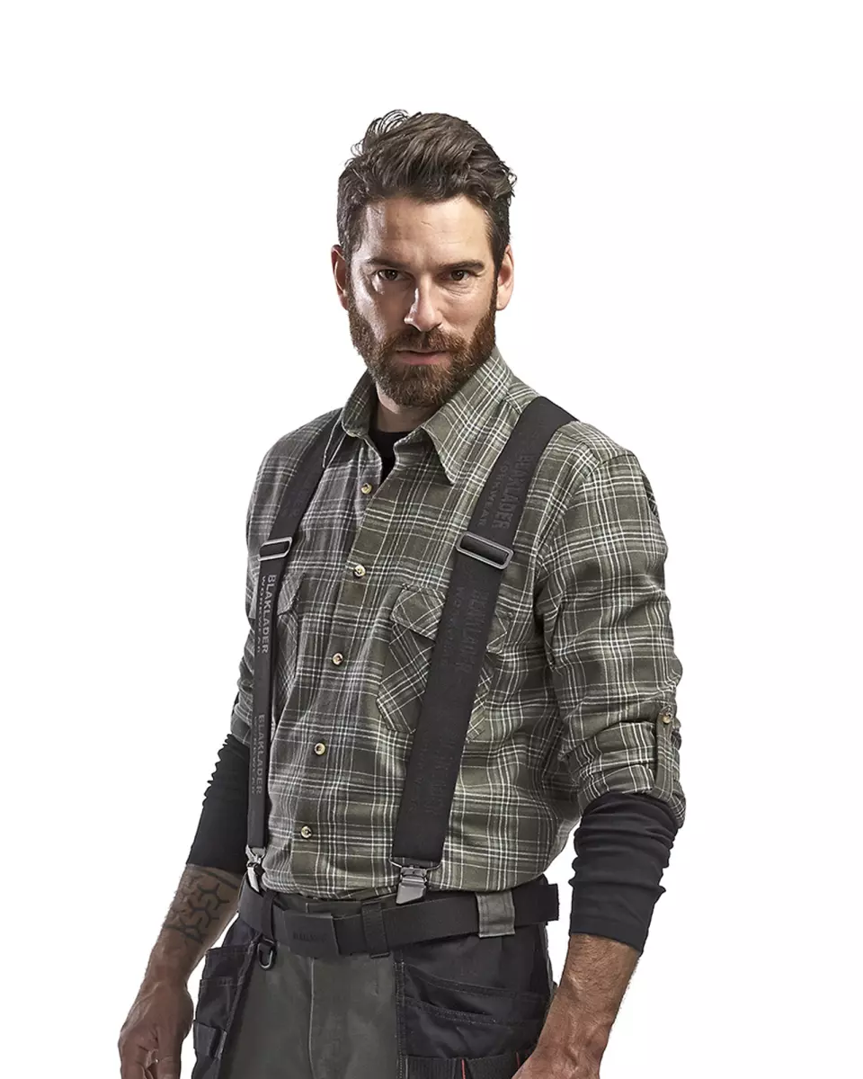 Blåkläder 400910069900, Braces, Black, image 2, gallery thumbnail