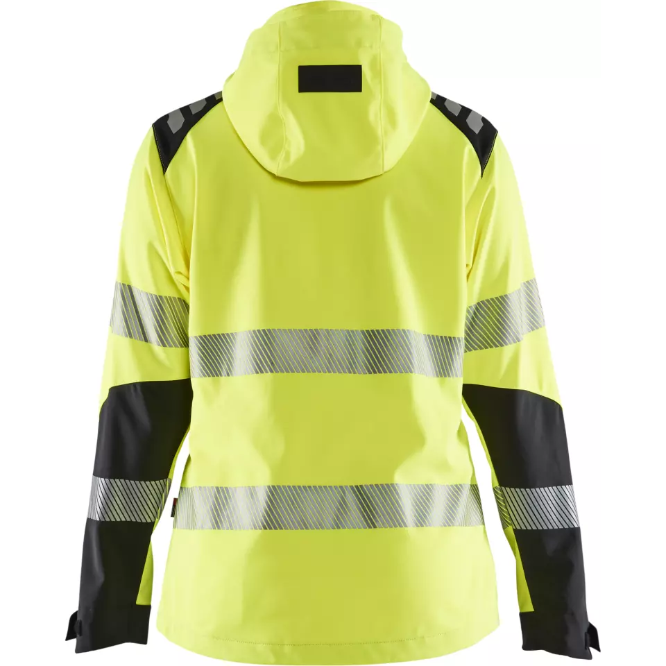 Blaklader 479125133399, High Vis Damen Softshell Jacke, Gelb/Schwarz, image 4, gallery thumbnail