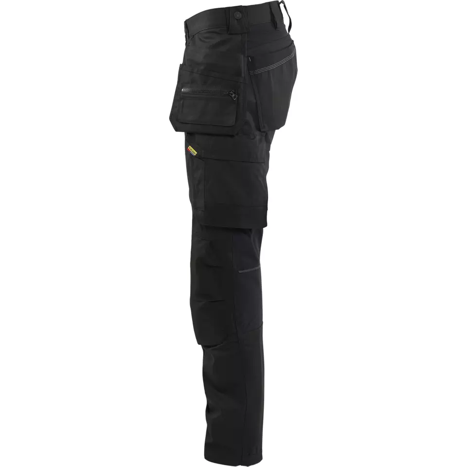 Blåkläder 175018329900, Stretch Craftsman Work Trousers, Black, image 3, gallery thumbnail