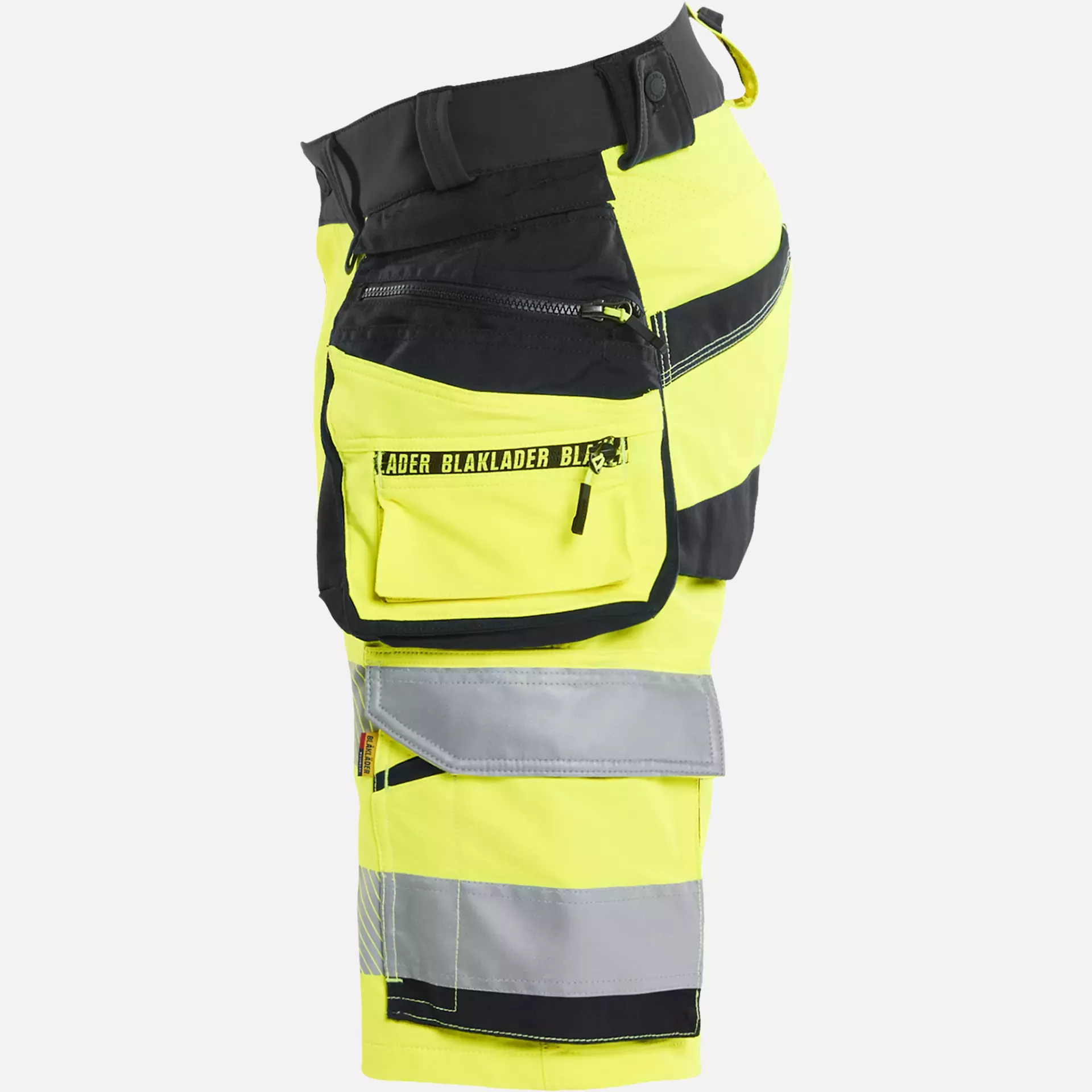 Blaklader 112016483399, High Vis 4-Wege-Stretch Shorts, Gelb/Schwarz, image 3