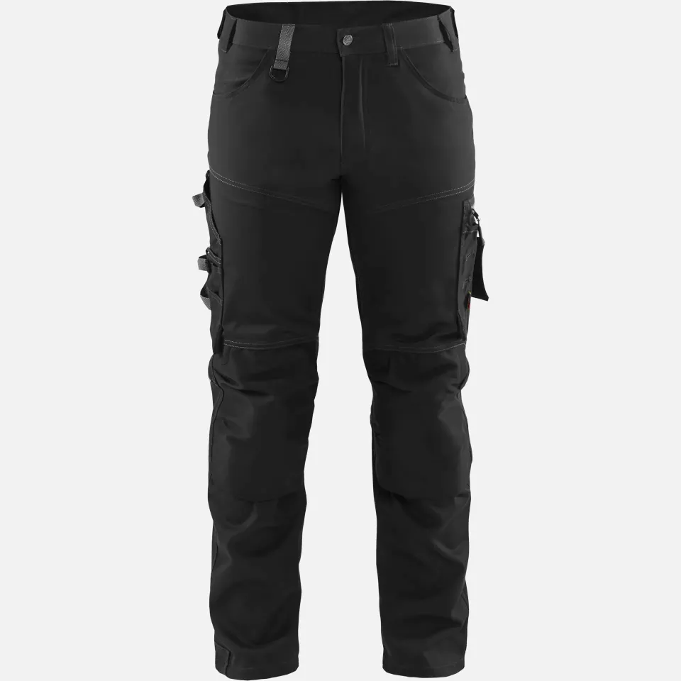 Blaklader 179918609900, Stretch Craftsman Work Trousers, Black, image 1, gallery thumbnail