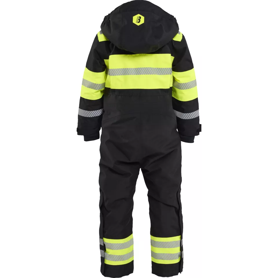 Blaklader 521519779933, Kids Winter Coverall, Black/High Vis Yellow, image 4, gallery thumbnail