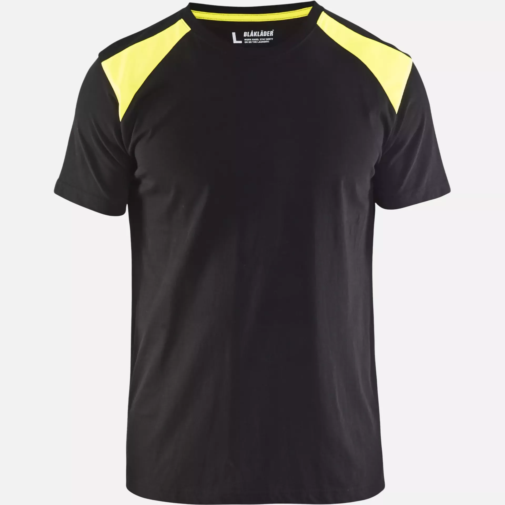 Blaklader 337910429933, T-Shirt, Black/Yellow, image 10