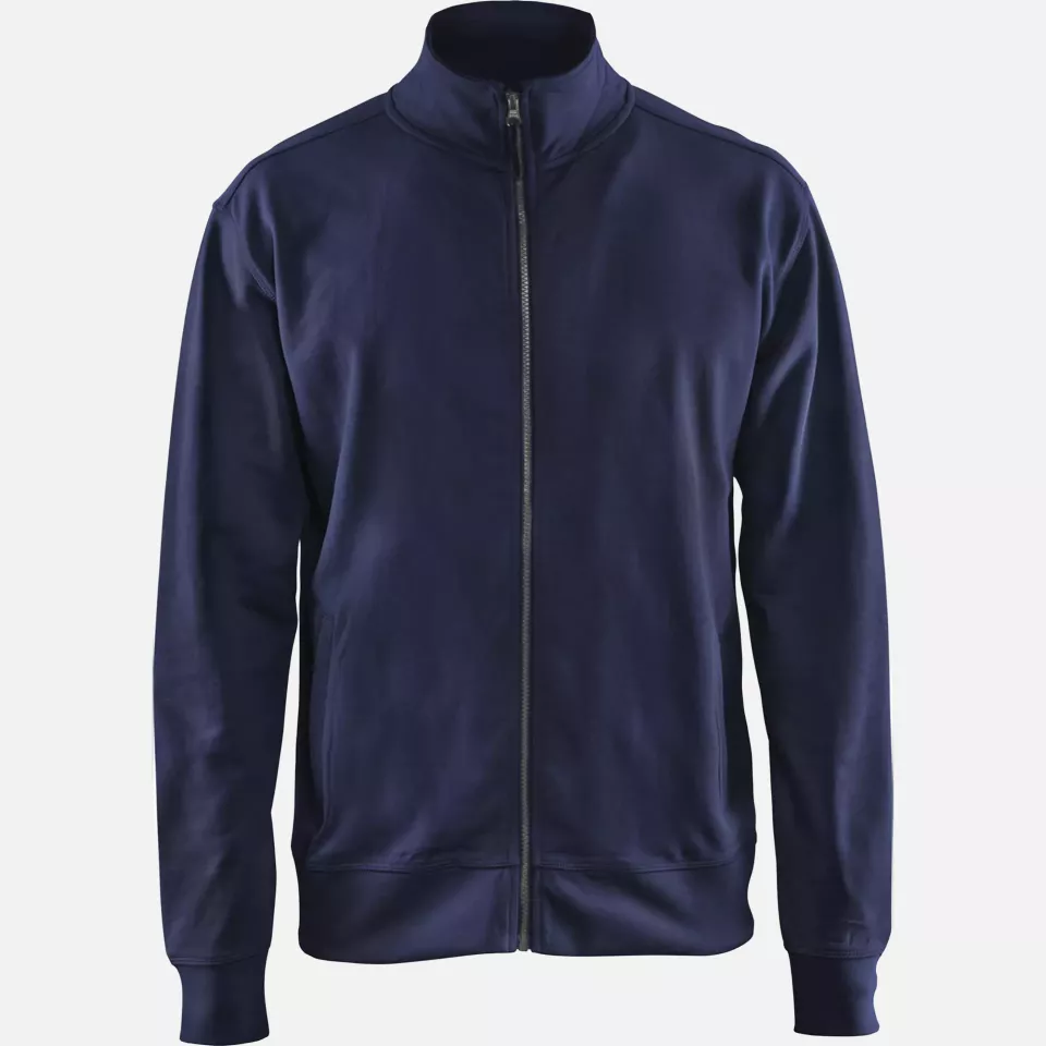 Blaklader 337111588900, Sweatshirt Jacket, Navy, image 1, gallery thumbnail