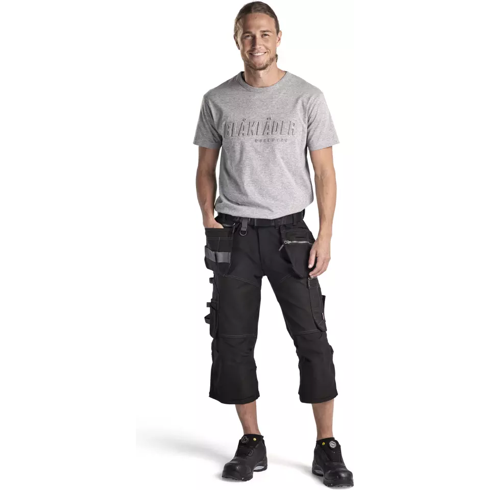 Blaklader 159713439900, Stretch Pirate Pants, Black, image 5, gallery thumbnail