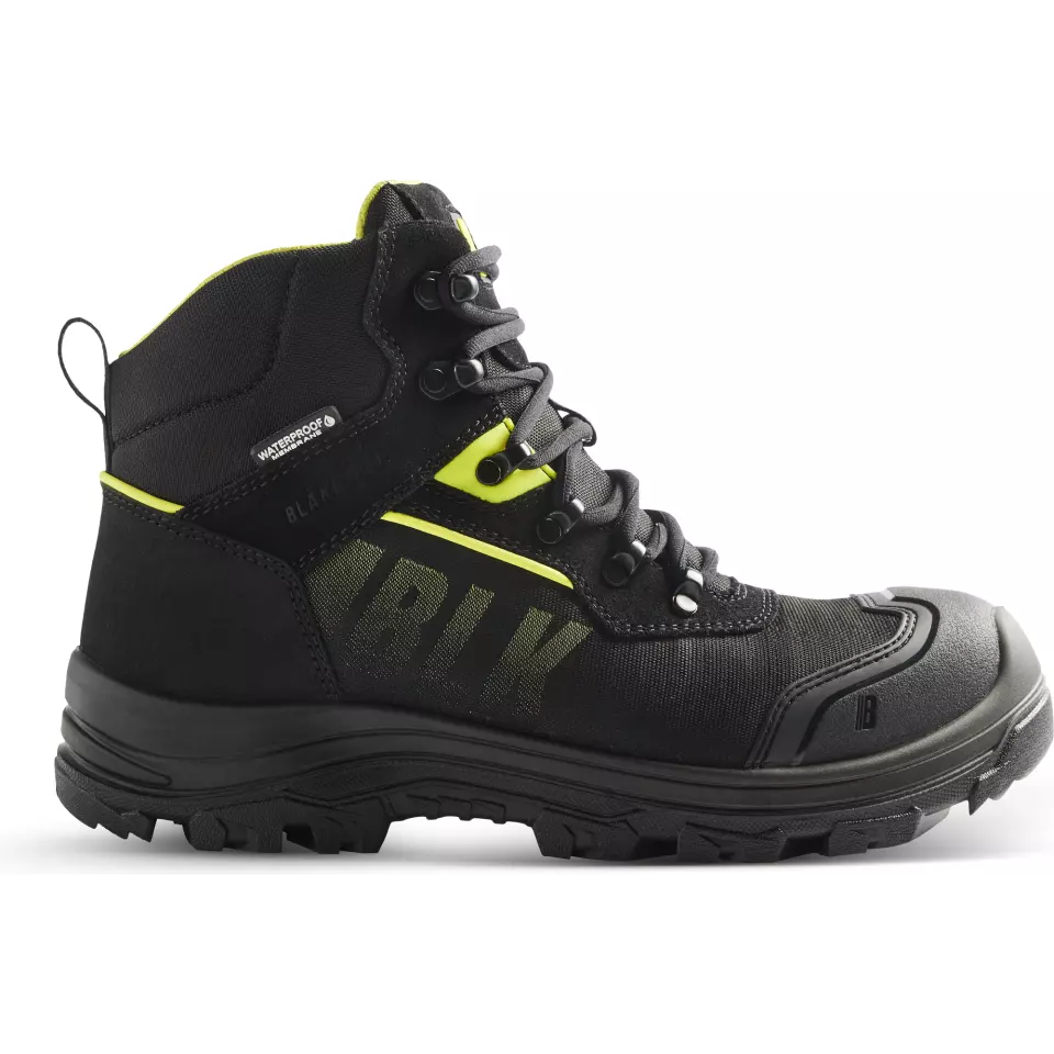 Blaklader 247900009933, STORM Safety Boot, Black/Yellow, image 1, gallery thumbnail