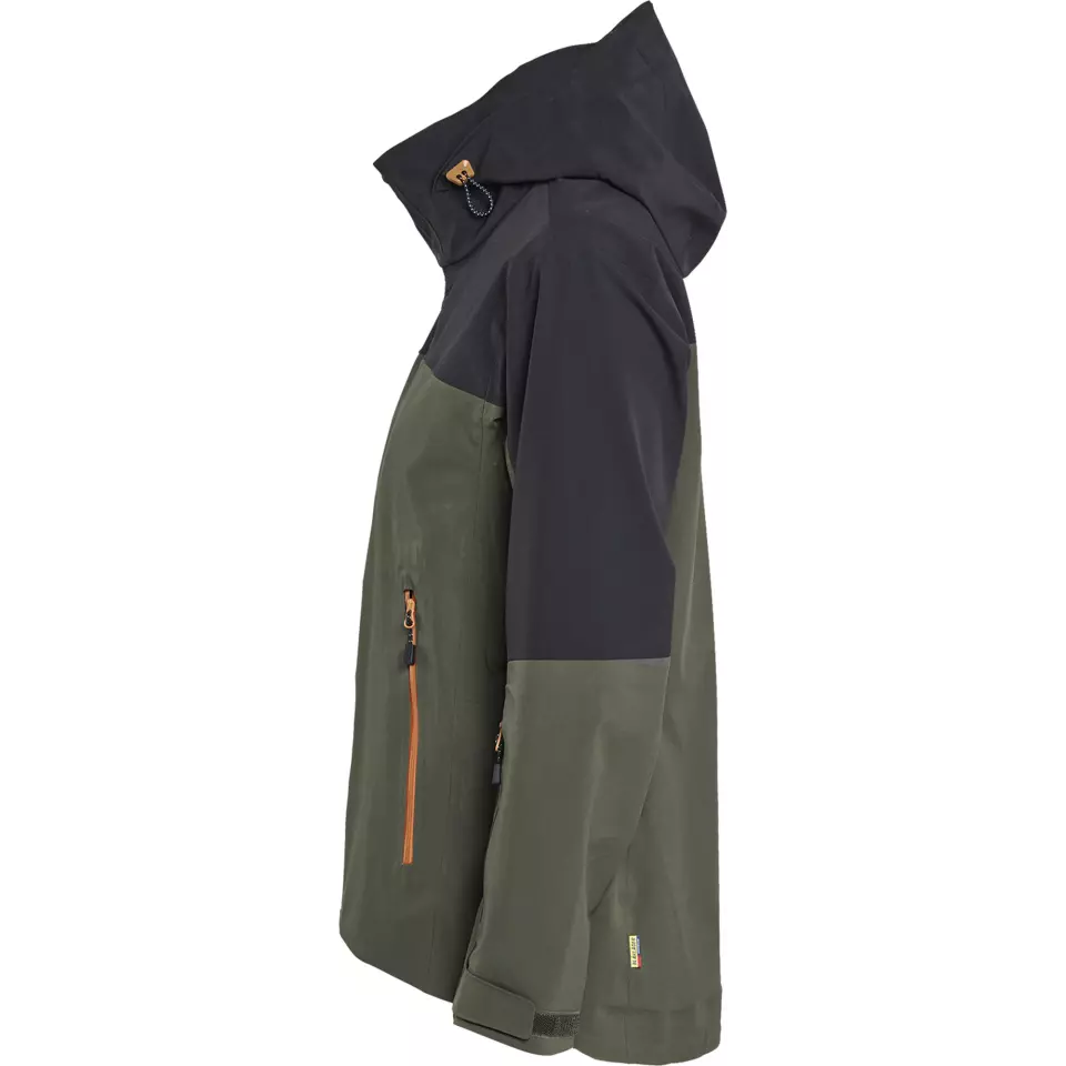 Blåkläder 470819164240, STRIKER Damen Stretch Shell Jacke, Waldgrün/Rost, image 3, gallery thumbnail