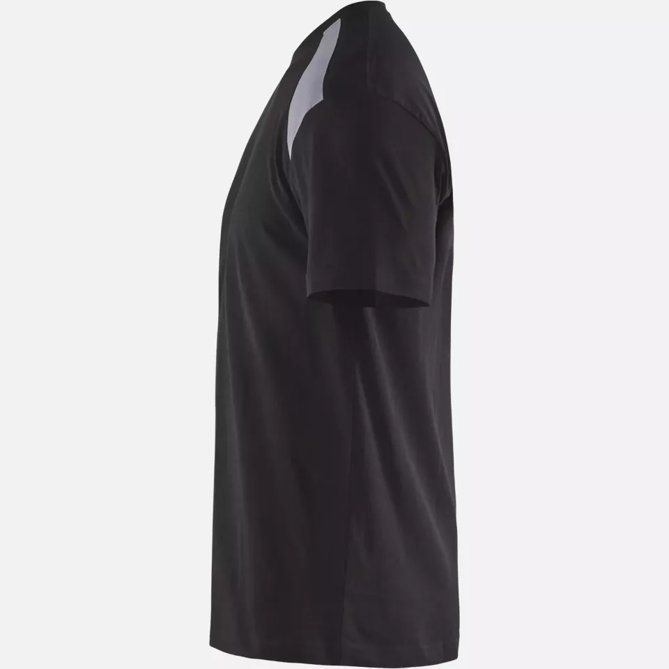Blaklader 337910429994, T-Shirt, Schwarz/Grau, image 3, gallery thumbnail