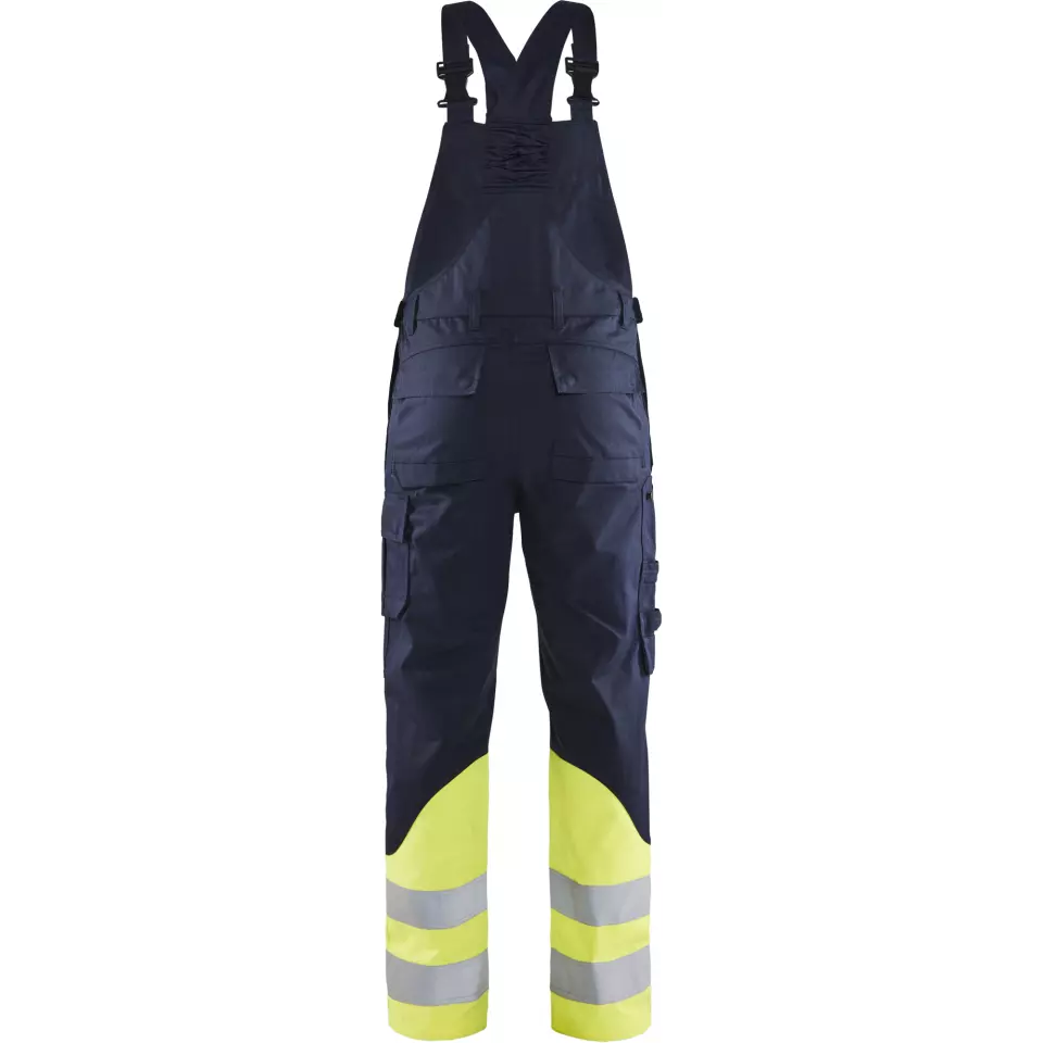 Blåkläder 260515198933, Stahl Latzhose, Marineblau/ Gelb, image 4, gallery thumbnail