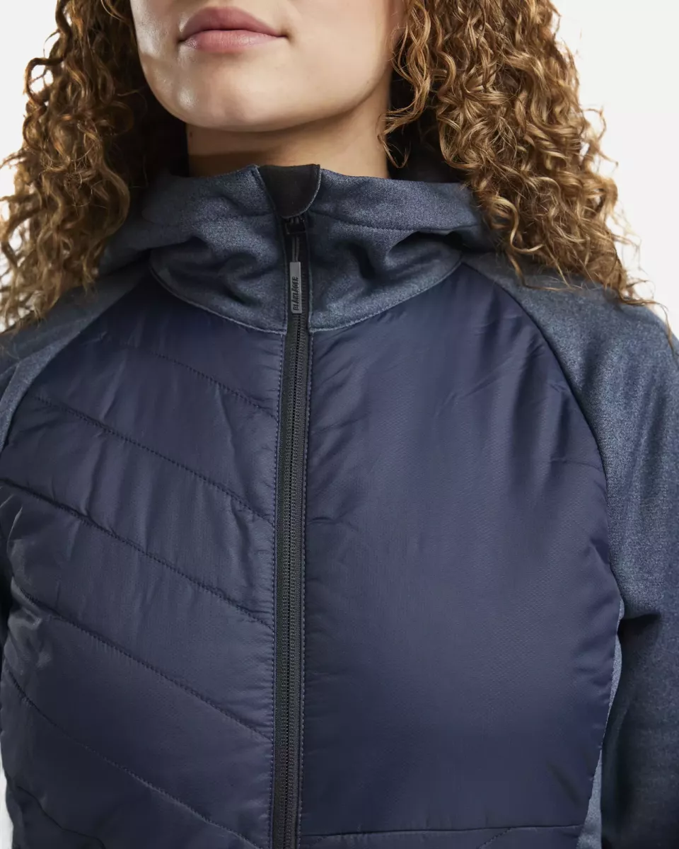 Blaklader 346425338286, Women's Hybrid Sweatshirt, Pigeon Blue/Dark Navy, image 6, gallery thumbnail