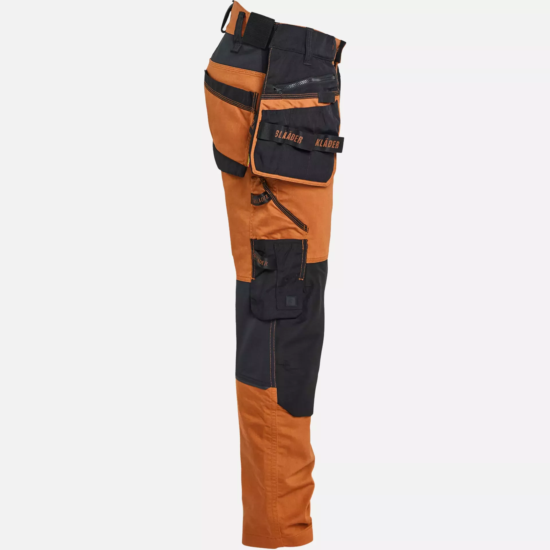 Blaklader 197011494099, STRIKER Stretch Craftsman Work Trousers, Rust/Black, image 2