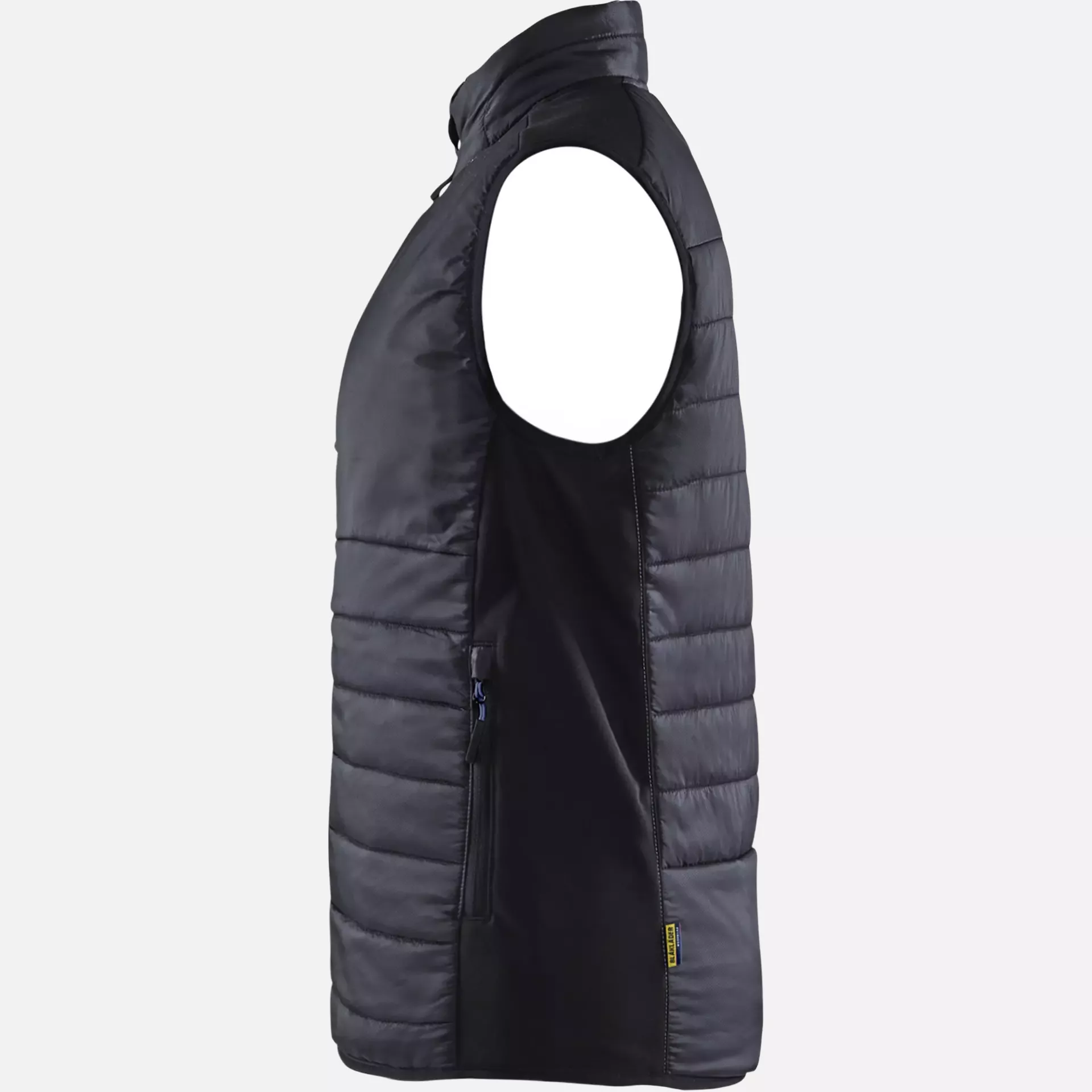Blaklader 386420309986, Ladies Lined Vest, Black/Dark Navy, image 3