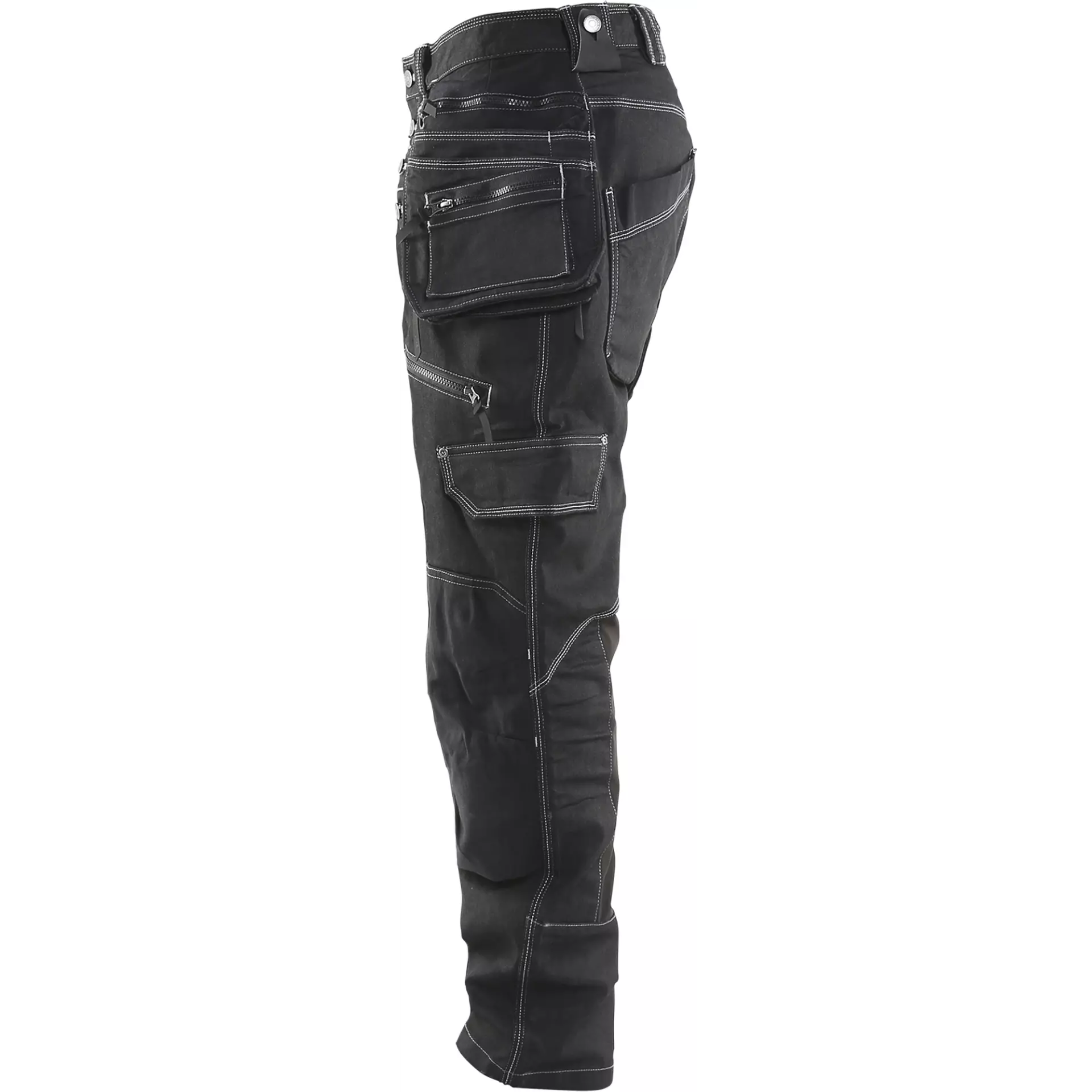 Blåkläder 199911419900, X1900 Stretch Craftsman Work Trousers, Black, image 3