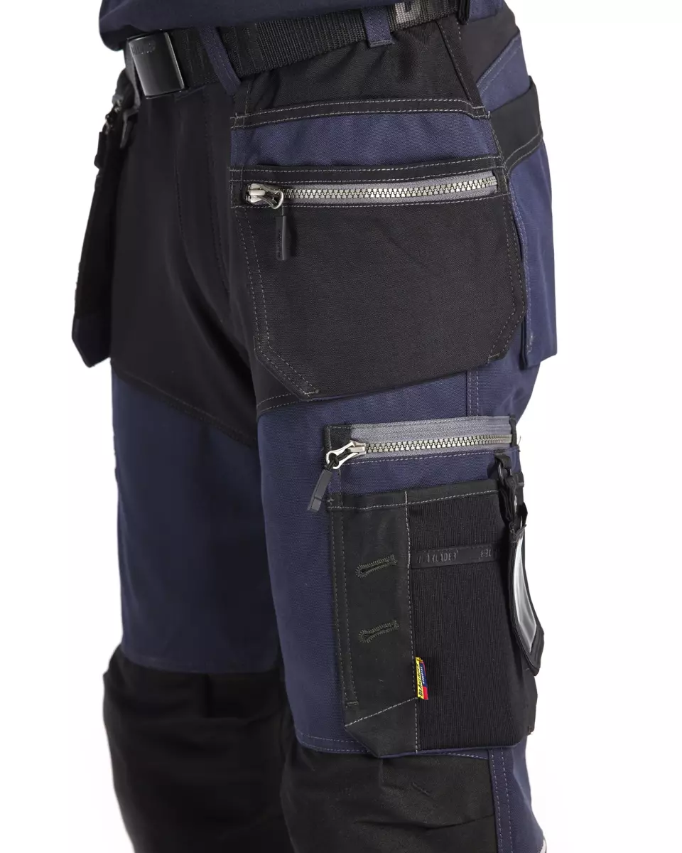 Blaklader 159713438699, Stretch Pirate Trousers, Dark Navy/Black, image 7, gallery thumbnail