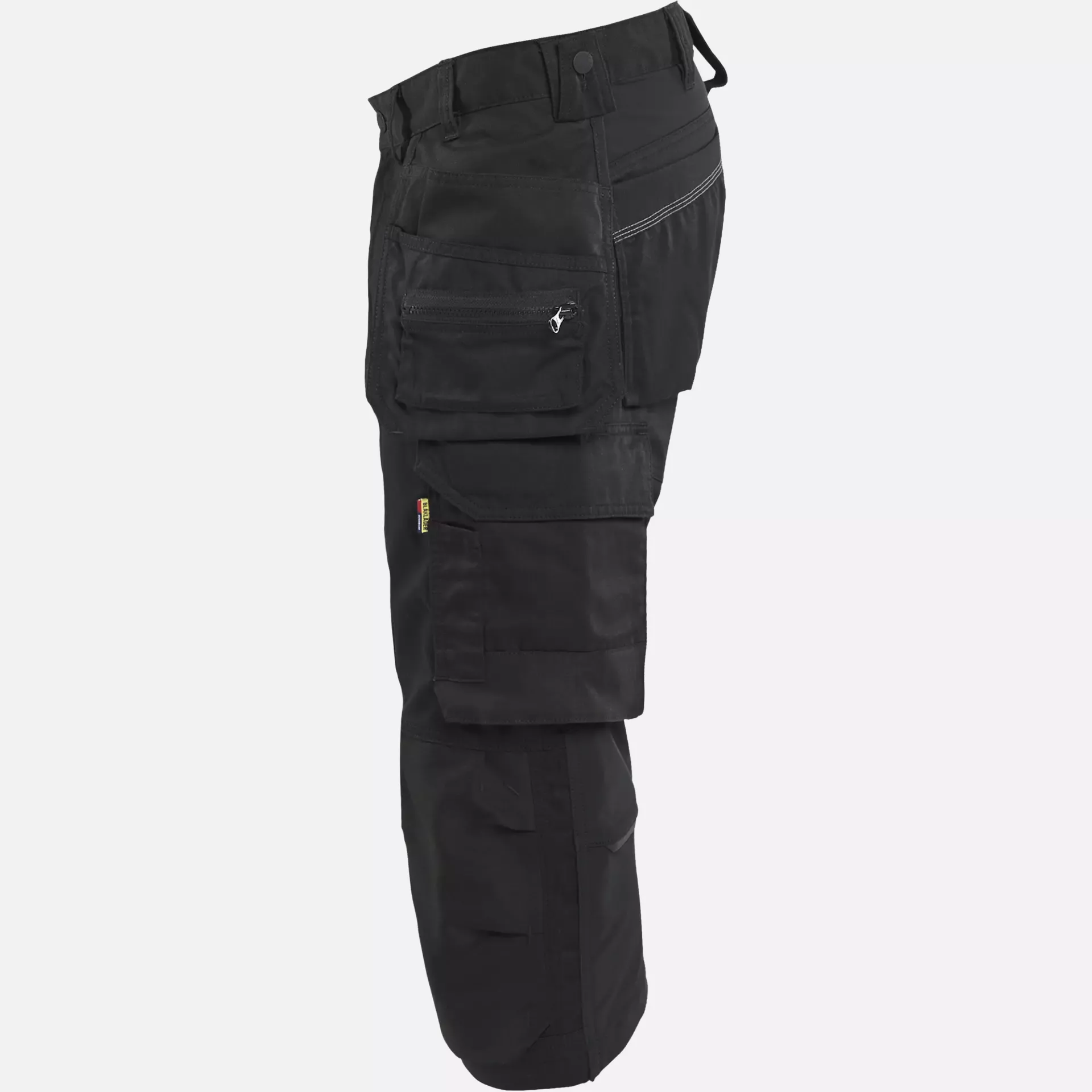 Blaklader 175418329900, Stretch Craftsman Pirate Shorts, Black, image 3