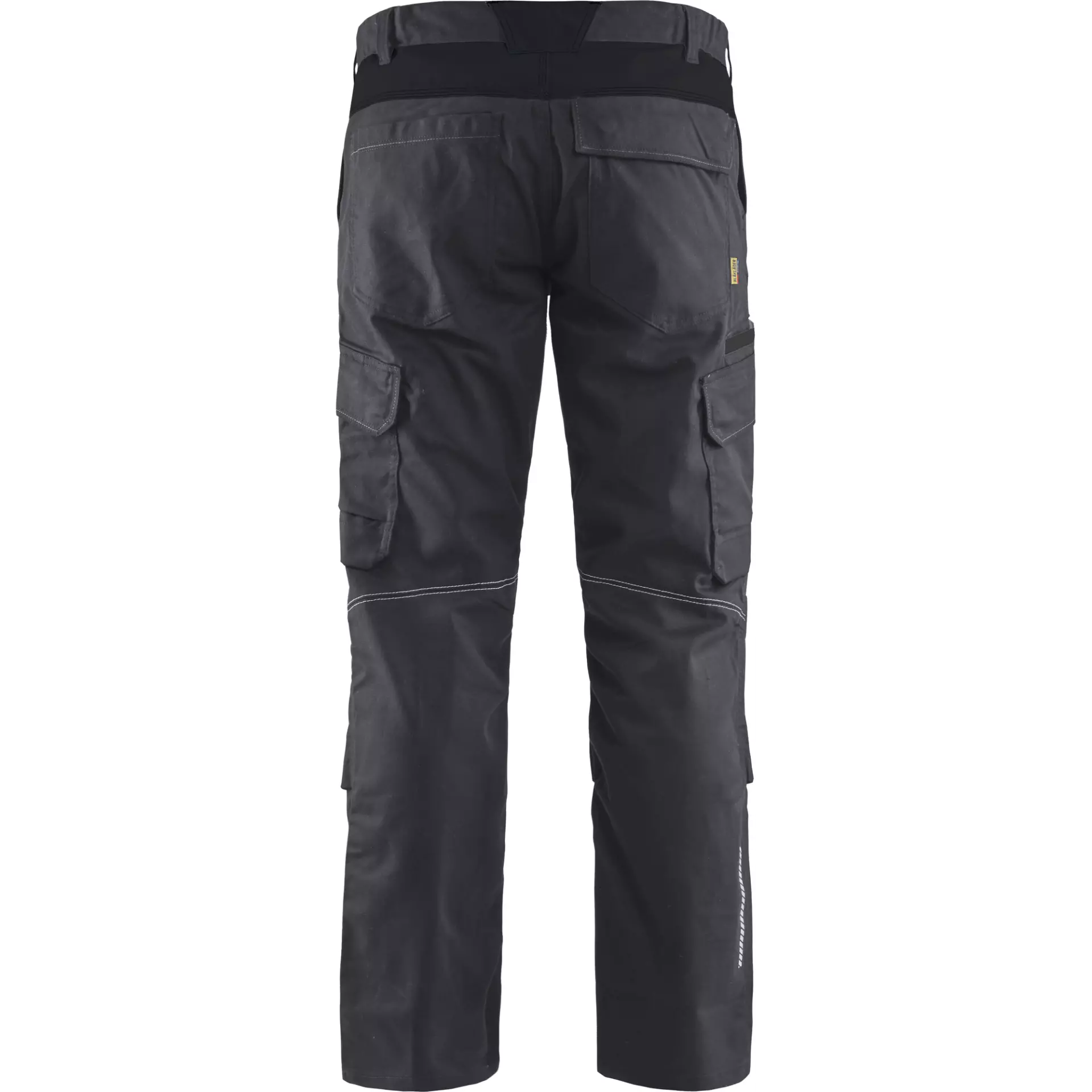 Blaklader 144818329699, Industry Stretch Work Trousers with Knee Pad Pockets, Medium Grey/Black, image 4