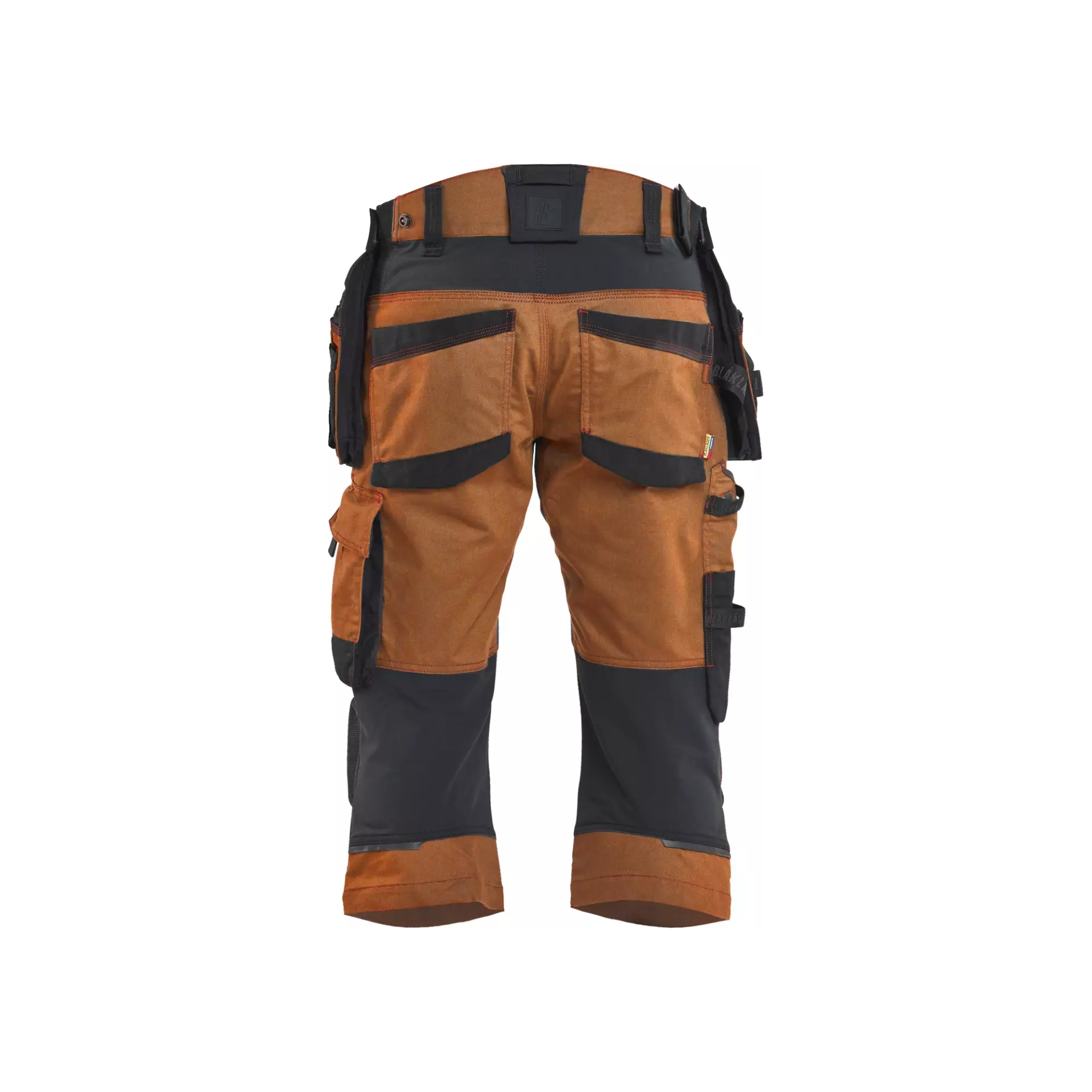 Blåkläder 197711494099, STRIKER Stretch Piraten Shorts, Rost/Schwarz, image 2