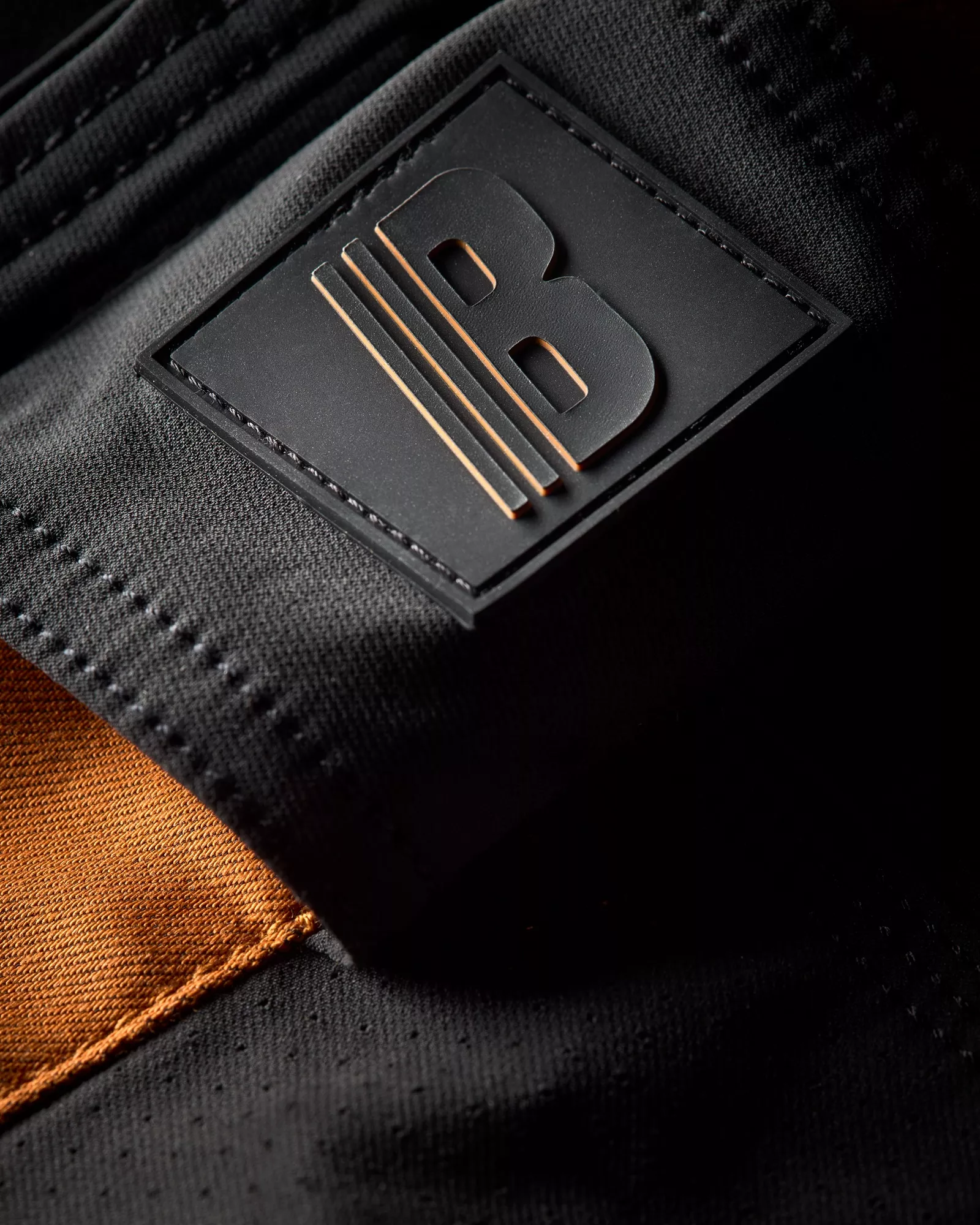 Blaklader 717011494099, STRIKER Women's Stretch Craftsman Work Trousers, Rust/Black, image 6