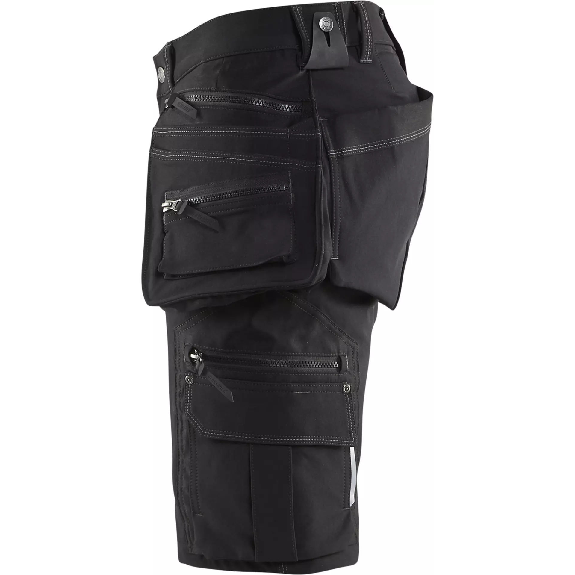 Blaklader 198816449900, X1900 4-Way Stretch Craftsman Shorts, Black, image 3