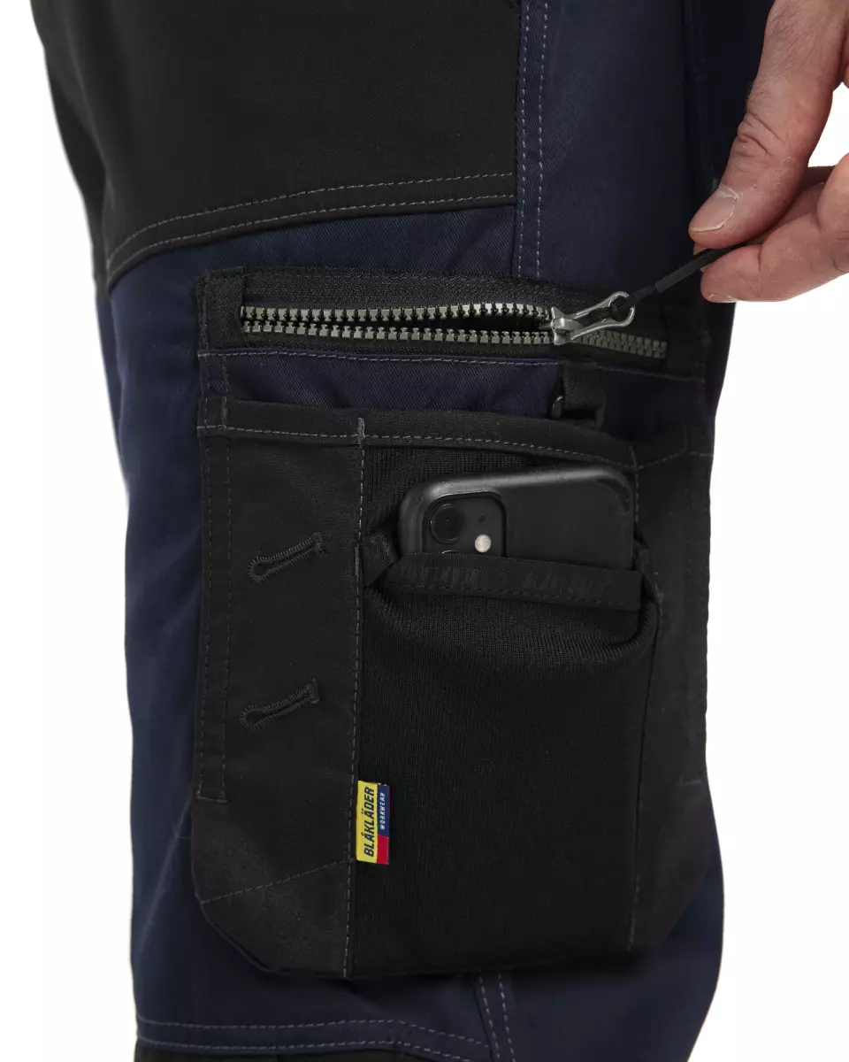 Blåkläder 471020309956, Padded Jacket, Black/Red, image 7, gallery thumbnail