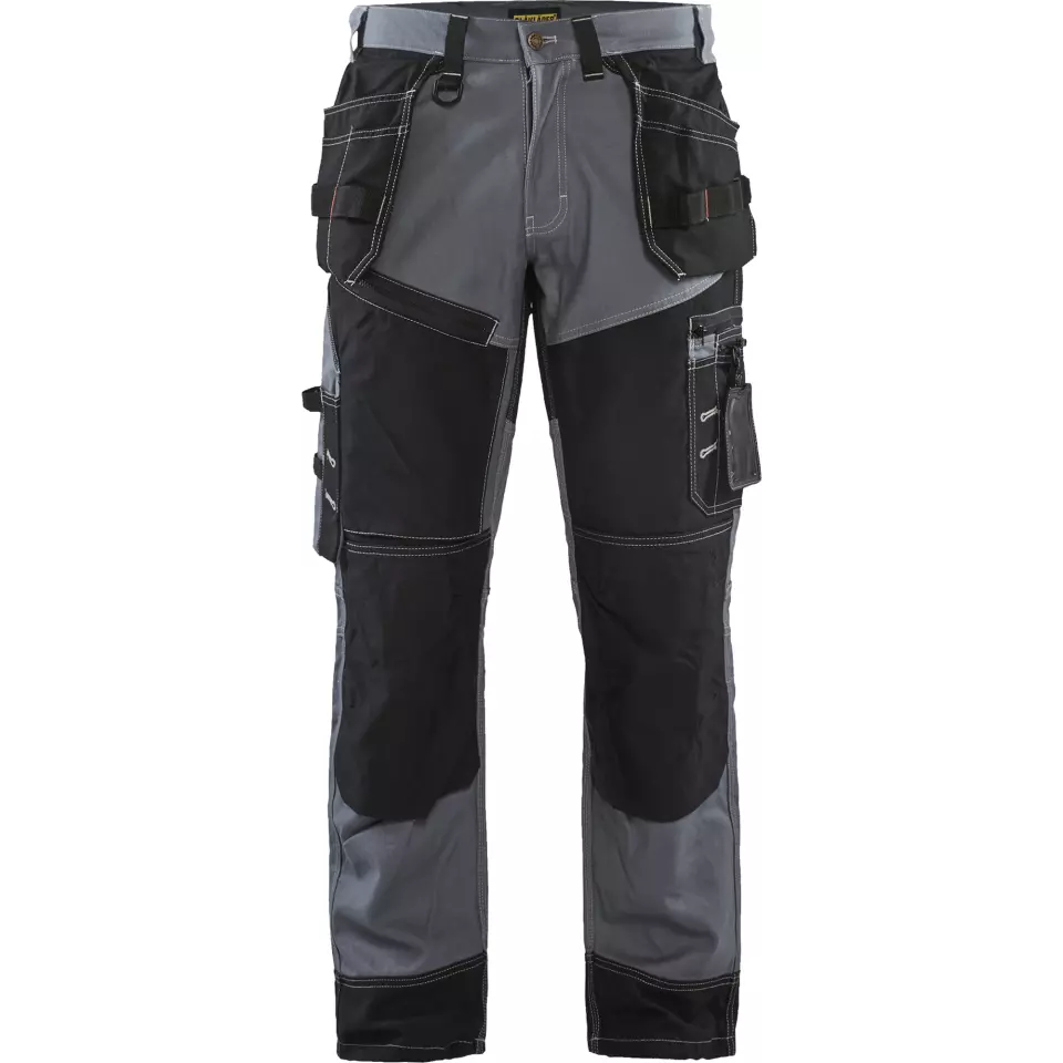 Blaklader 150013709499, Craftsman Work Trousers, Grey/Black, image 1, gallery thumbnail