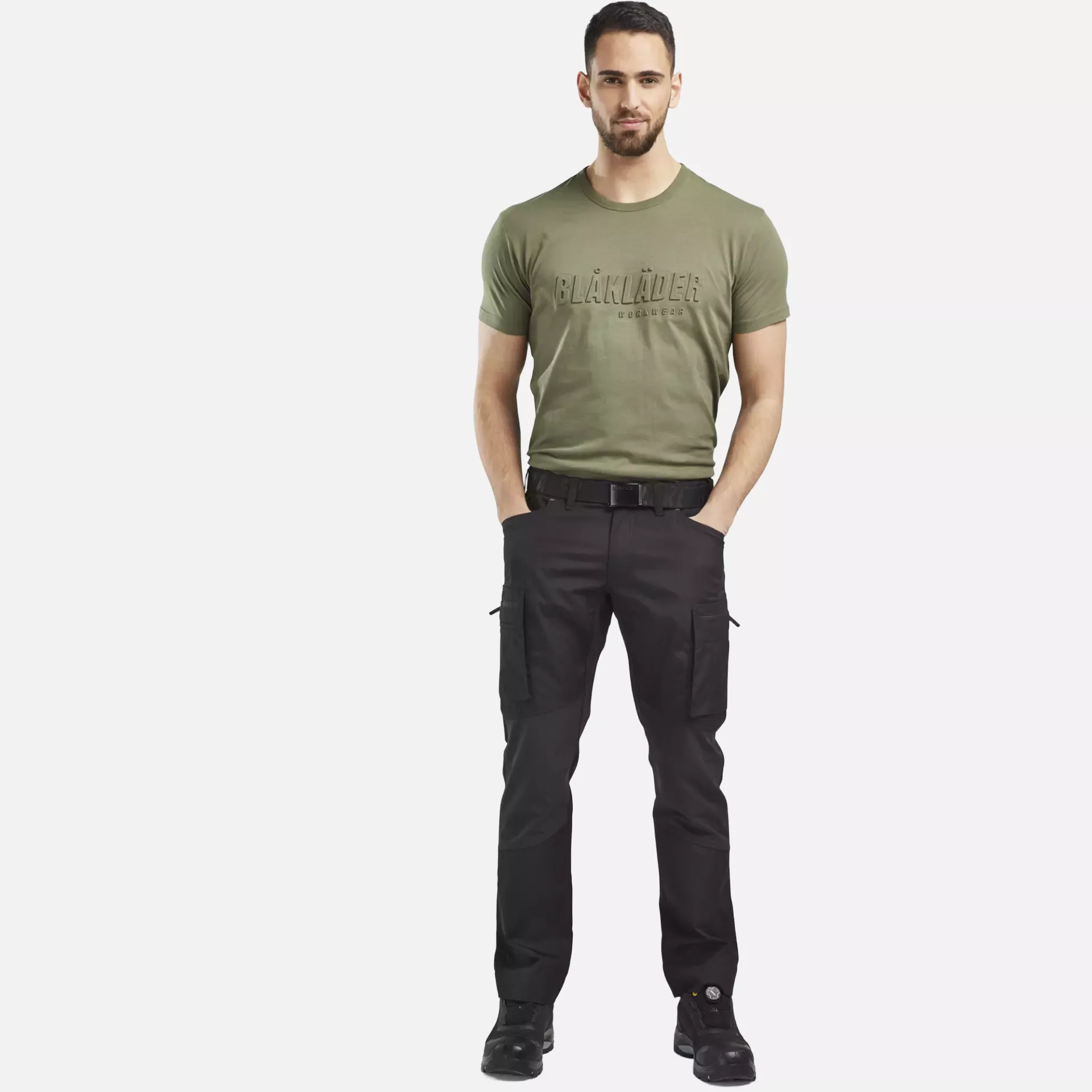 Blaklader 353110424109, 3D T-Shirt, Herbstgrün, image 5