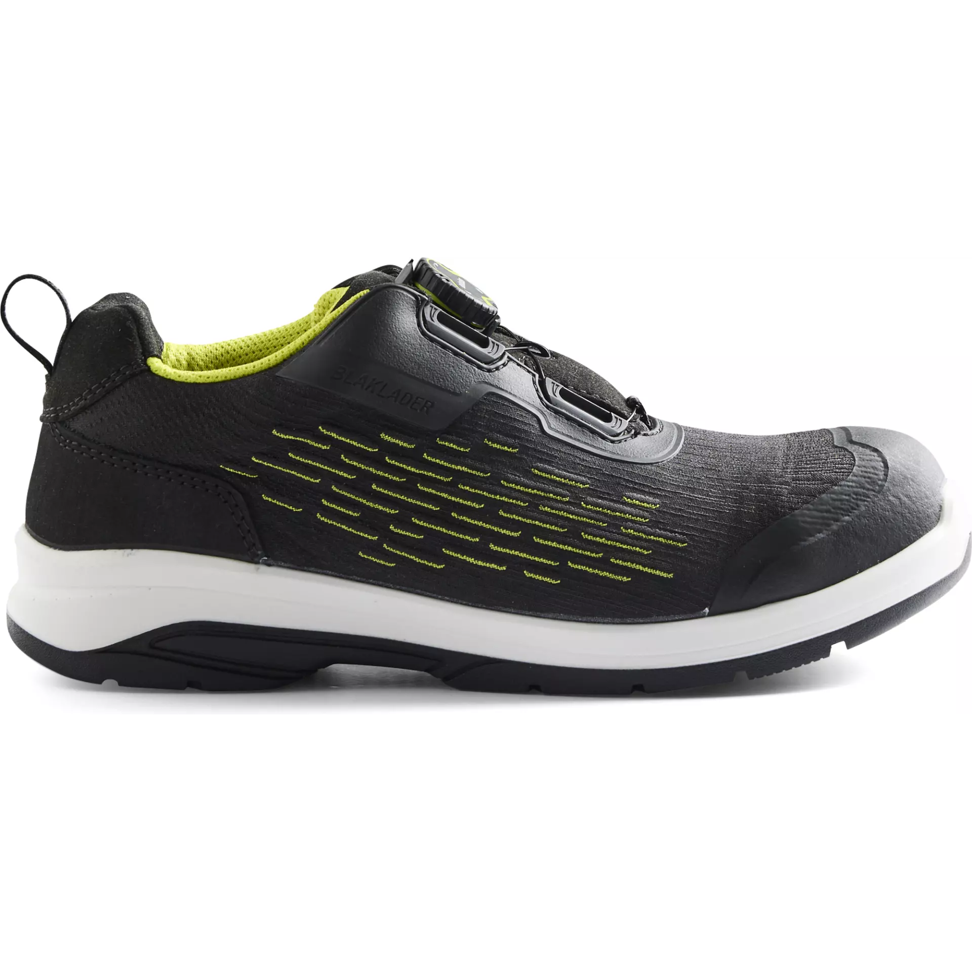Blaklader 244200009933, CRADLE Safety Shoe, Black/Yellow
