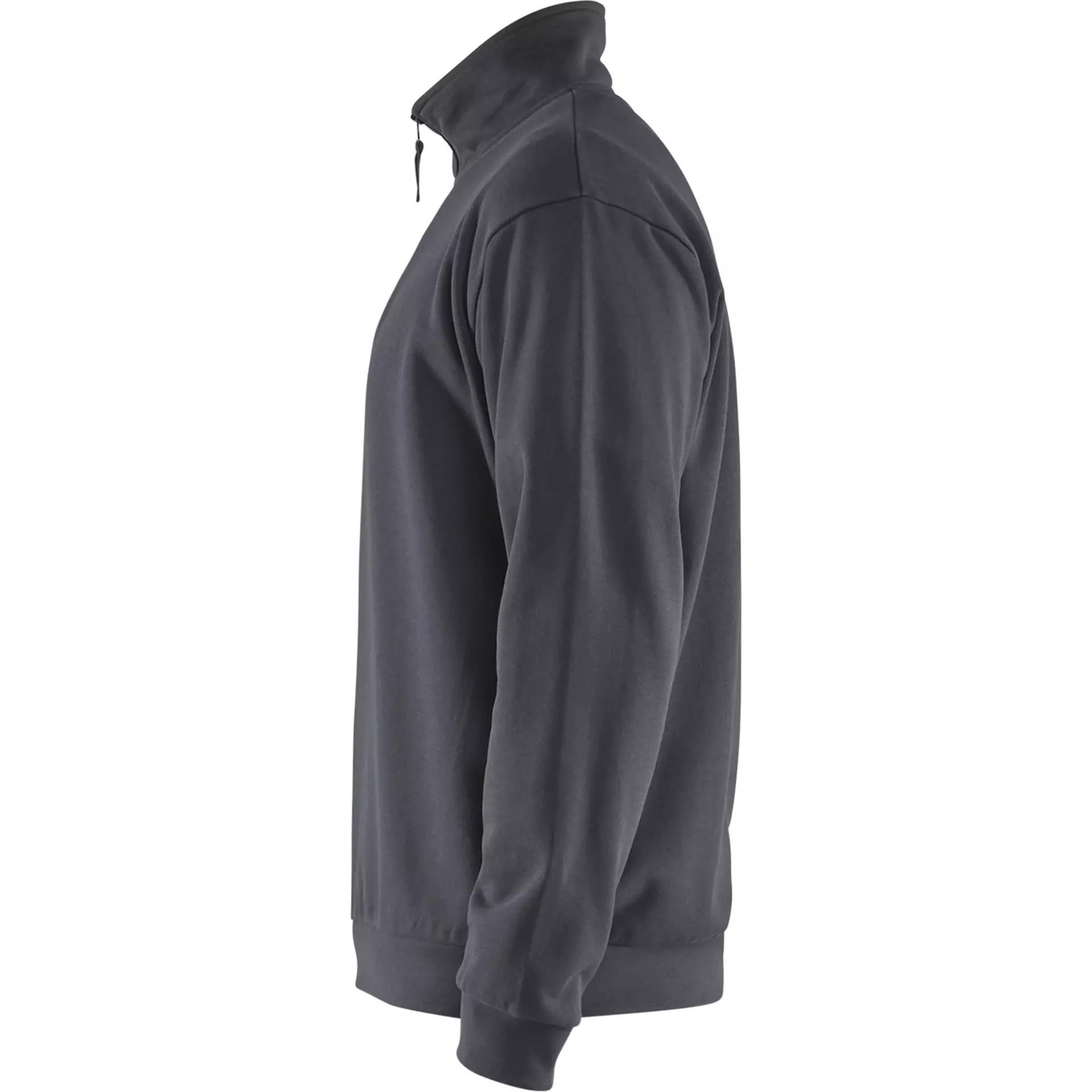 Blaklader 358711699600, Sweatshirt mit Half-Zip, Mittelgrau, image 3