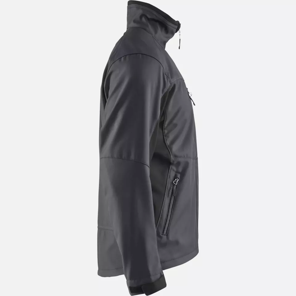 Blaklader 495025169699, Softshell Jacke, Mittelgrau/Schwarz, image 2, gallery thumbnail