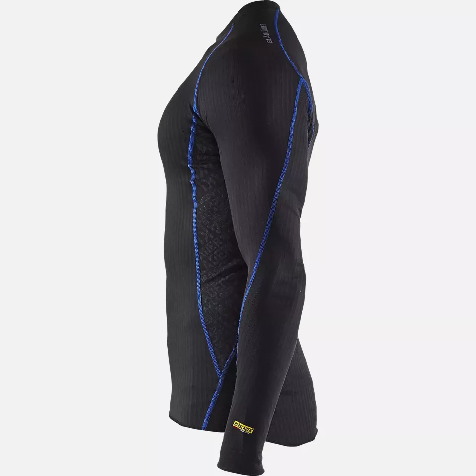 Blaklader 681017079985, LIGHT Underwear Set, Black/Cornflower Blue, image 4, gallery thumbnail