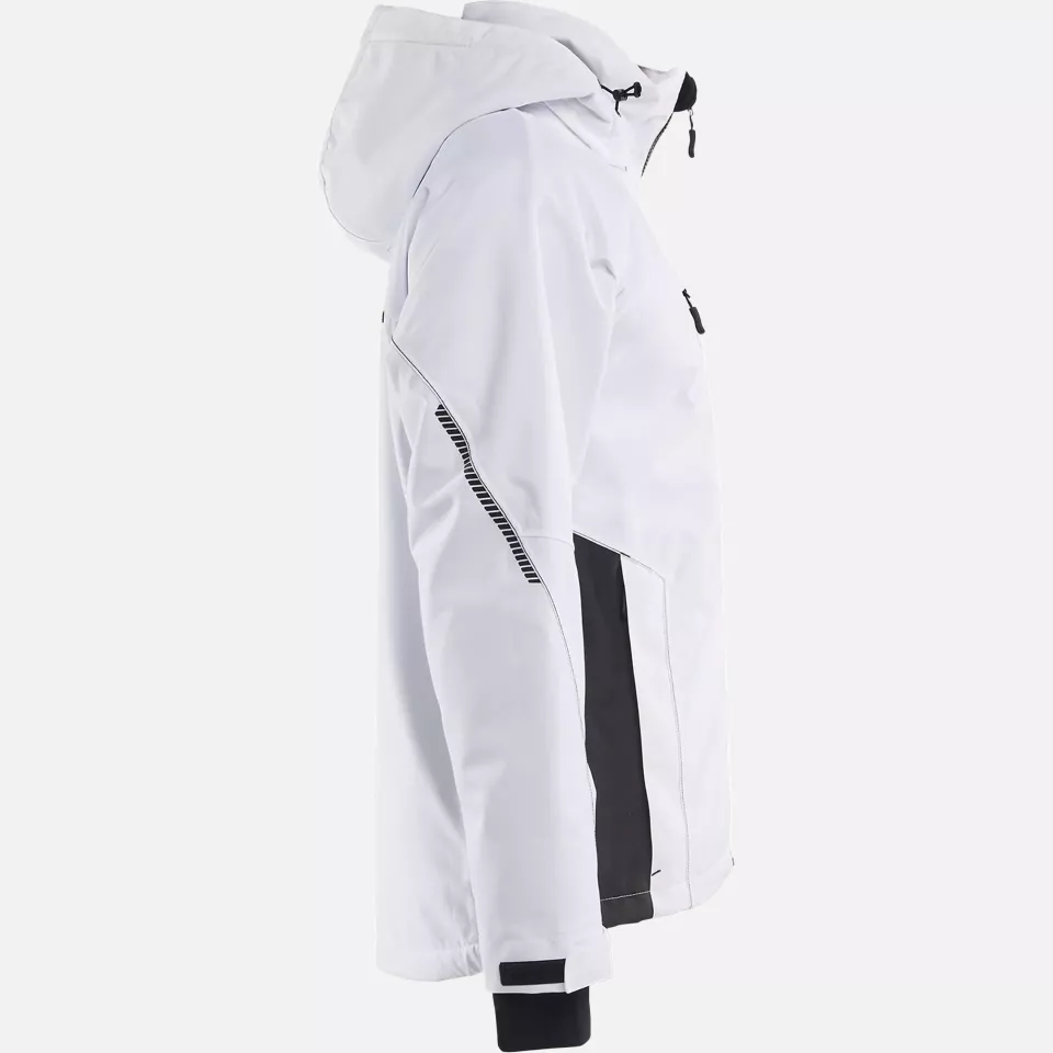 Blaklader 489019771098, Lined Lightweight Winter Jacket, White/Dark Grey, image 2, gallery thumbnail