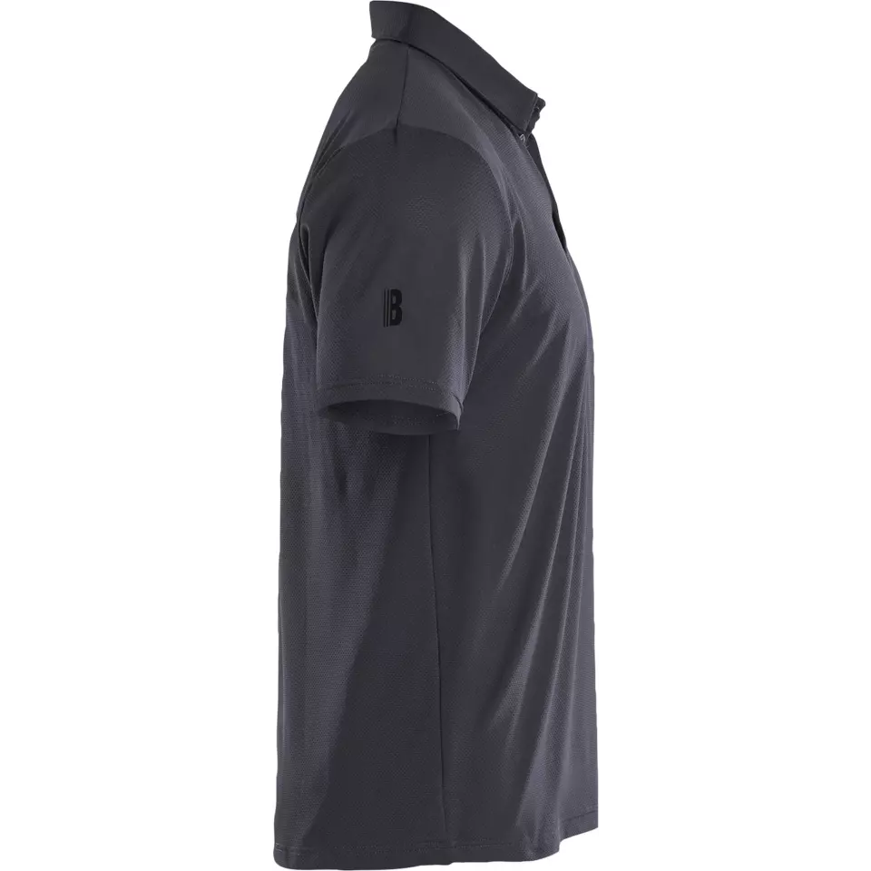 Blåkläder 341611269600, Functional UV Protection Polo Shirt, Medium Grey, image 2, gallery thumbnail