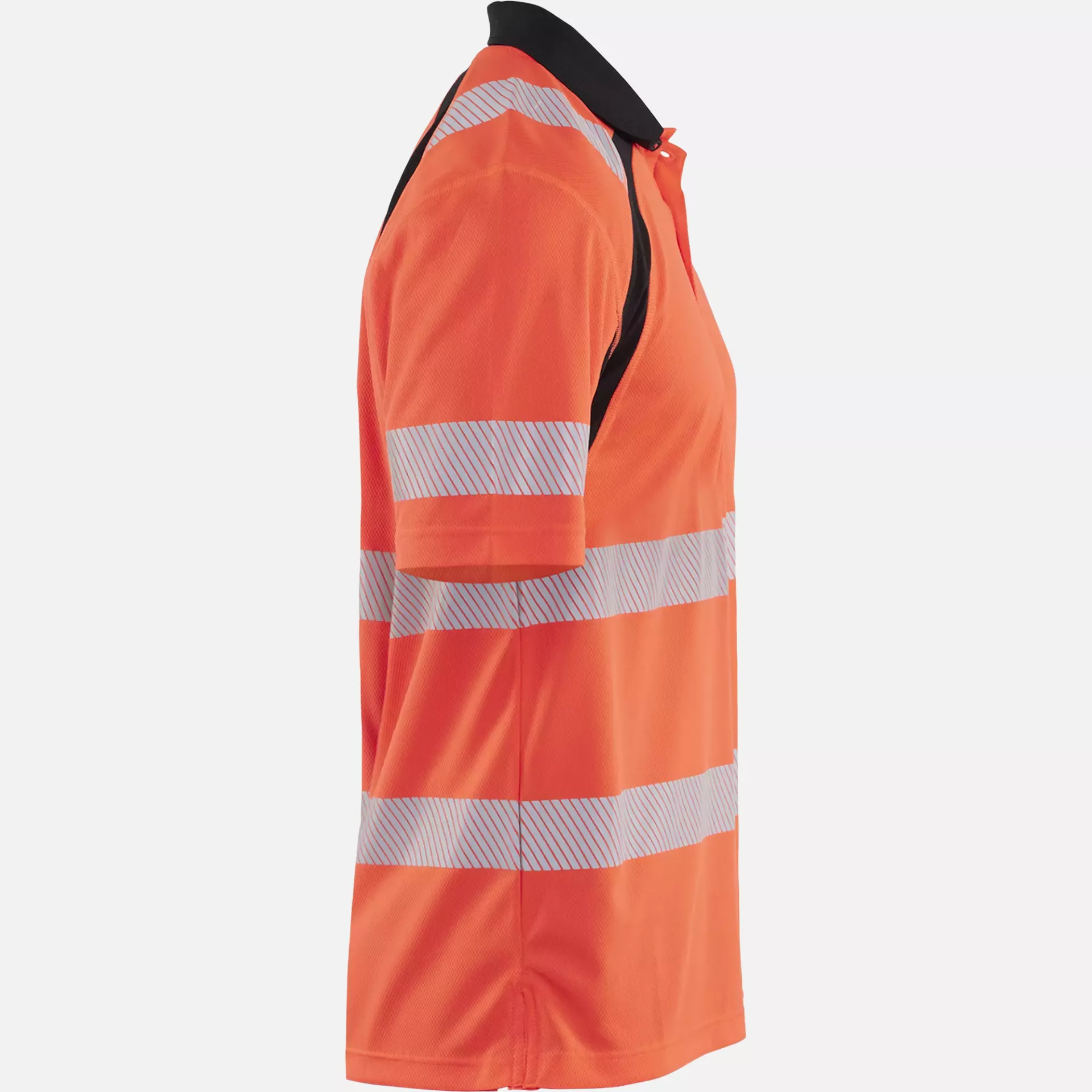 Blaklader 359510135599, High Vis UV Protection Polo Shirt, Red/Black, image 2