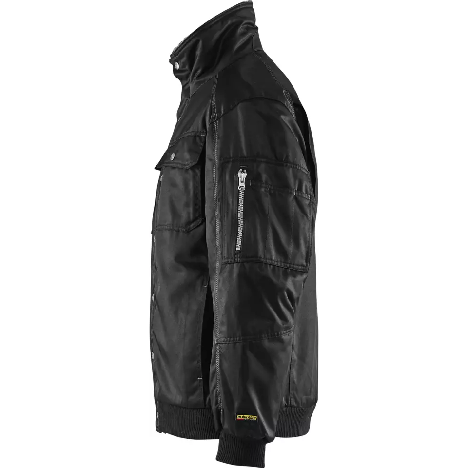 Blaklader 491619009900, Winter Pilot Jacket, Black, image 3, gallery thumbnail