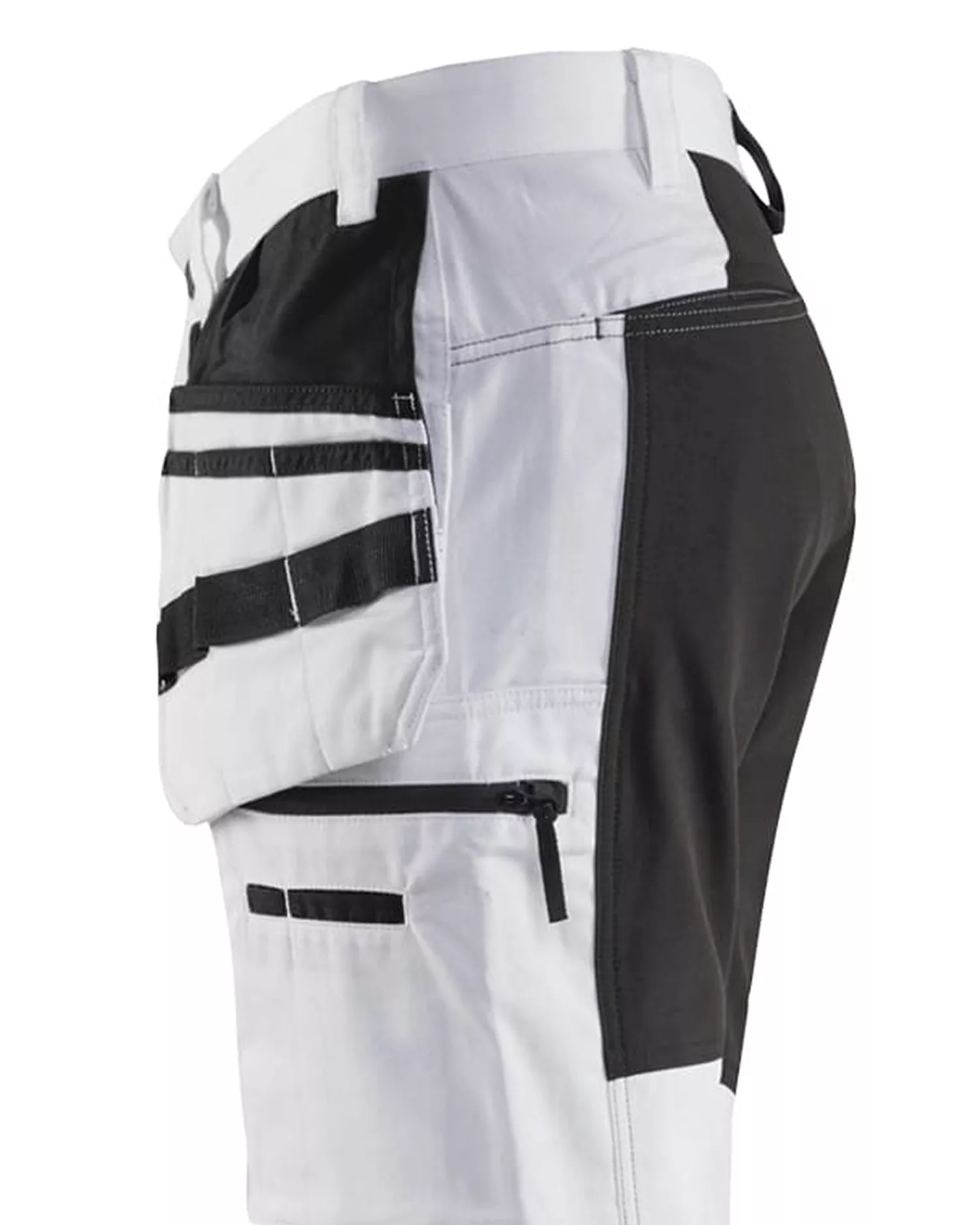 Blaklader 191010001099, Painter Trousers with Stretch Inserts, White/Black, image 6