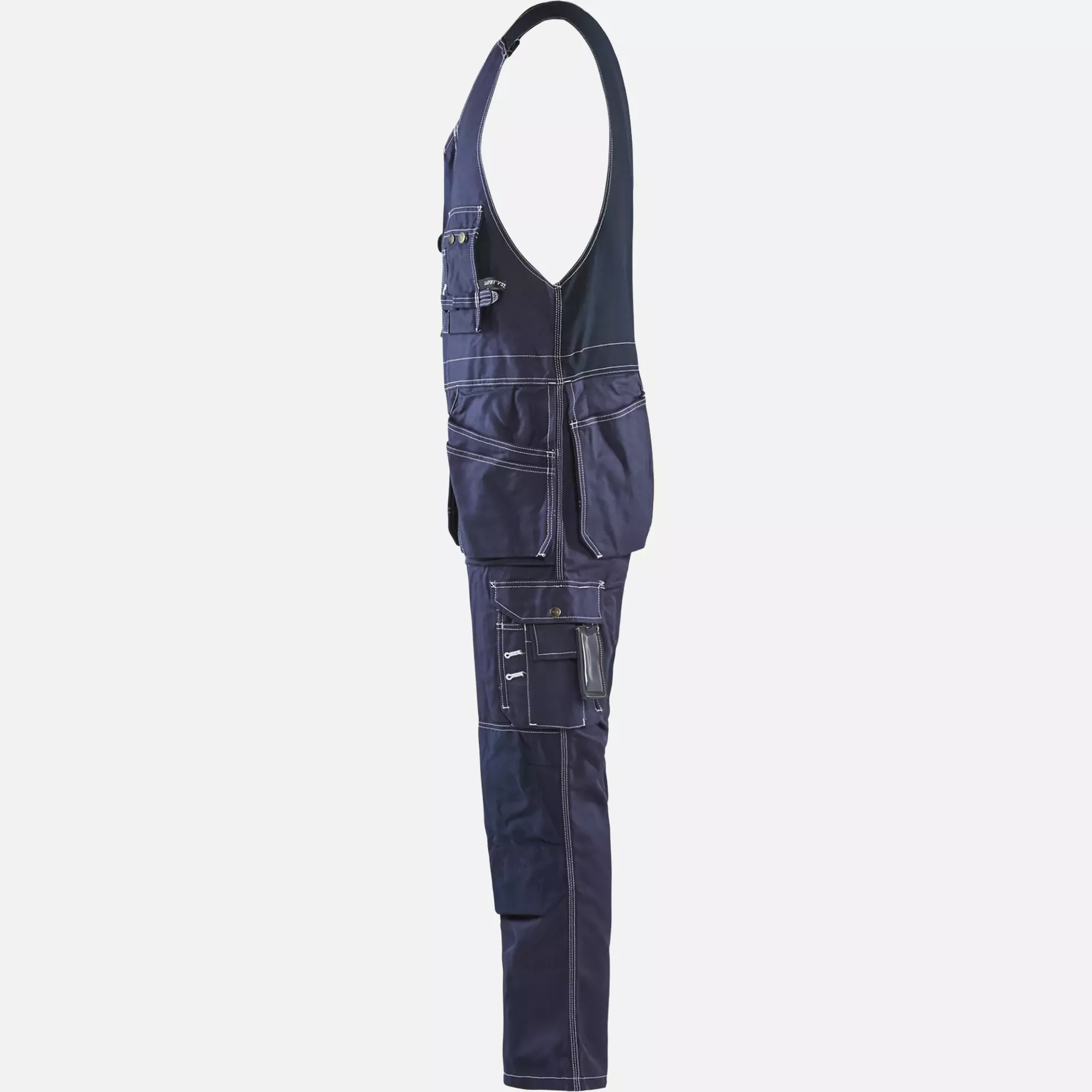 Blaklader 265013708800, Sleeveless Overall, Navy Blue, image 3