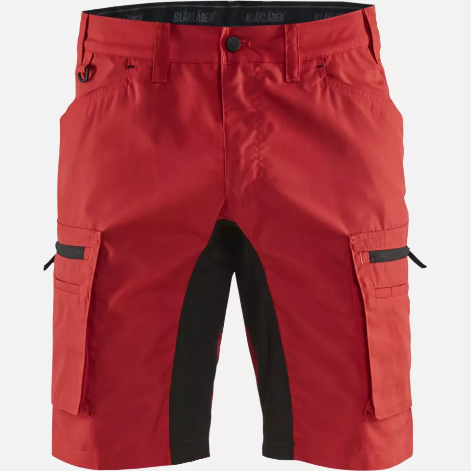 Blaklader 144918455699, Stretch Shorts, Red/Black, image 1, gallery thumbnail