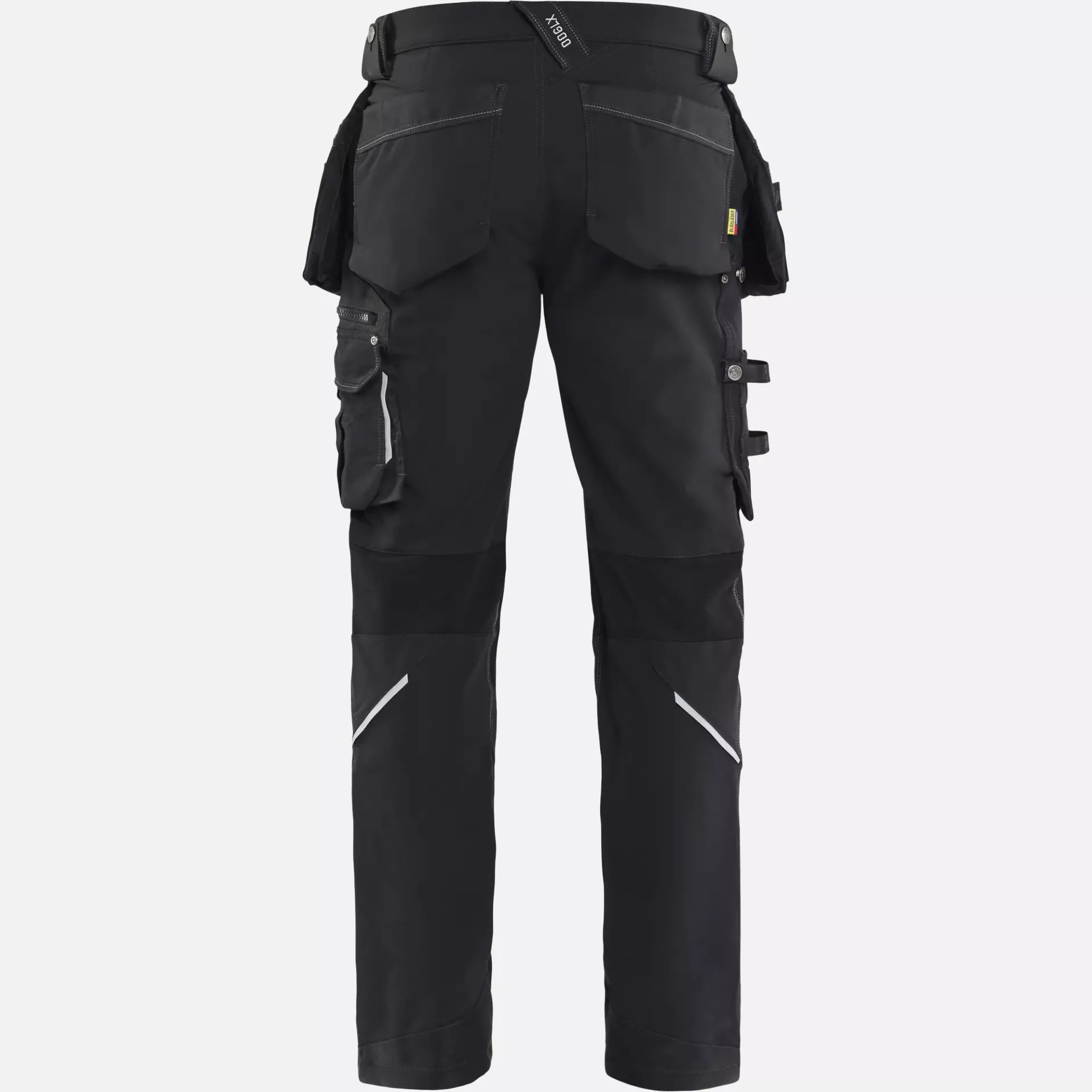 Blaklader 199816449900, X1900 4-Way Stretch Craftsman Work Trousers, Black, image 3